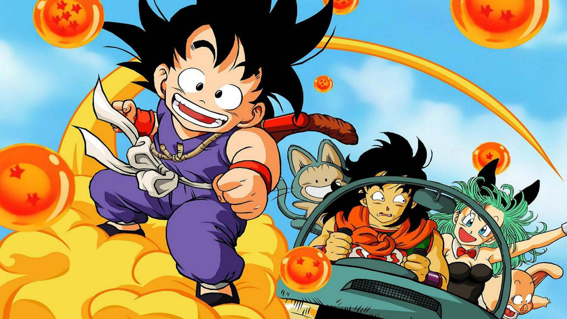 Sluit by ons aan in die epiese avontuur van Dragon Ball! — Dragon Ball Muurpapier