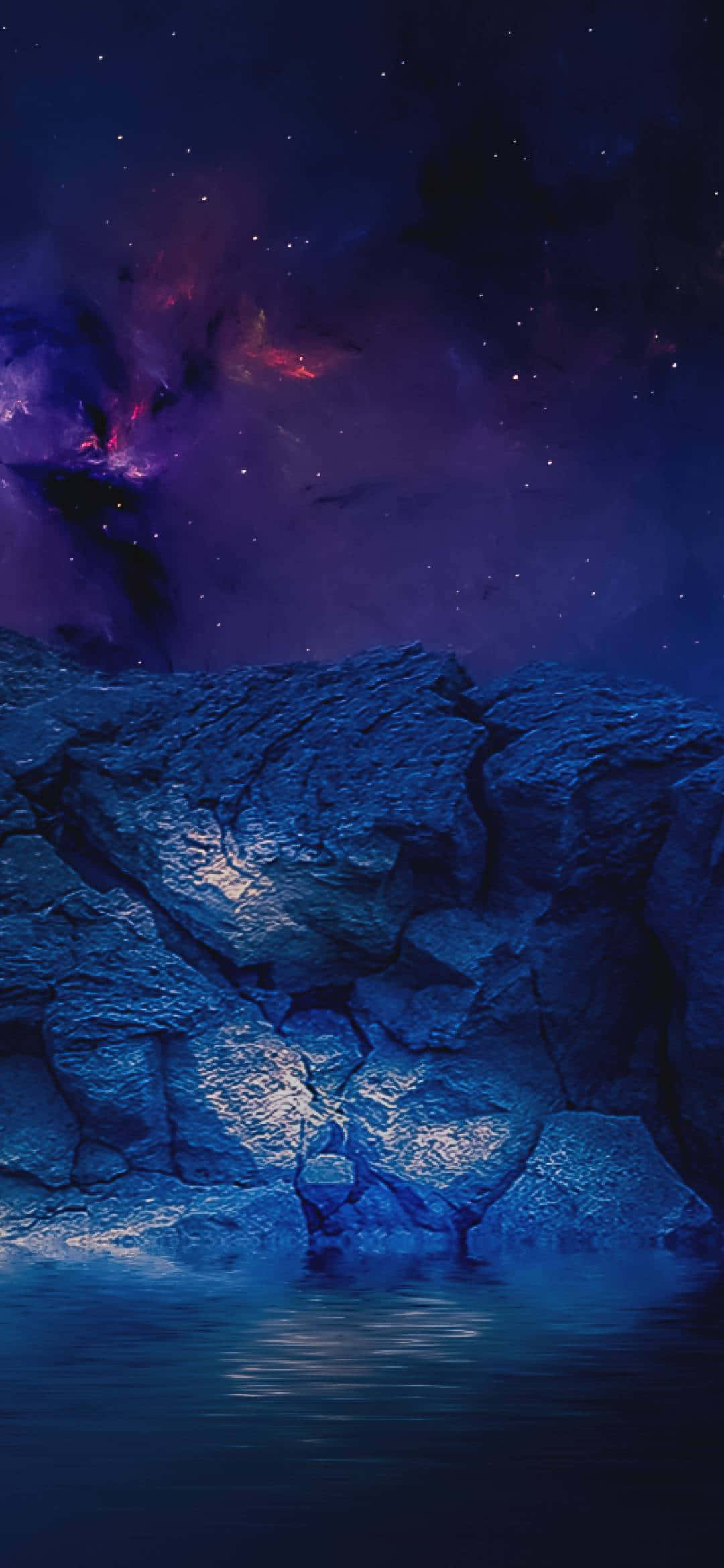 1080x2340 4K Pers Newelwolk Boom Muurpapier