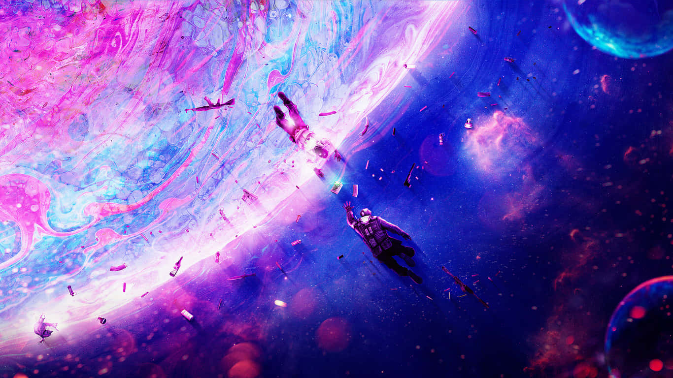 1366x768 HD Burokosmos Muurpapier