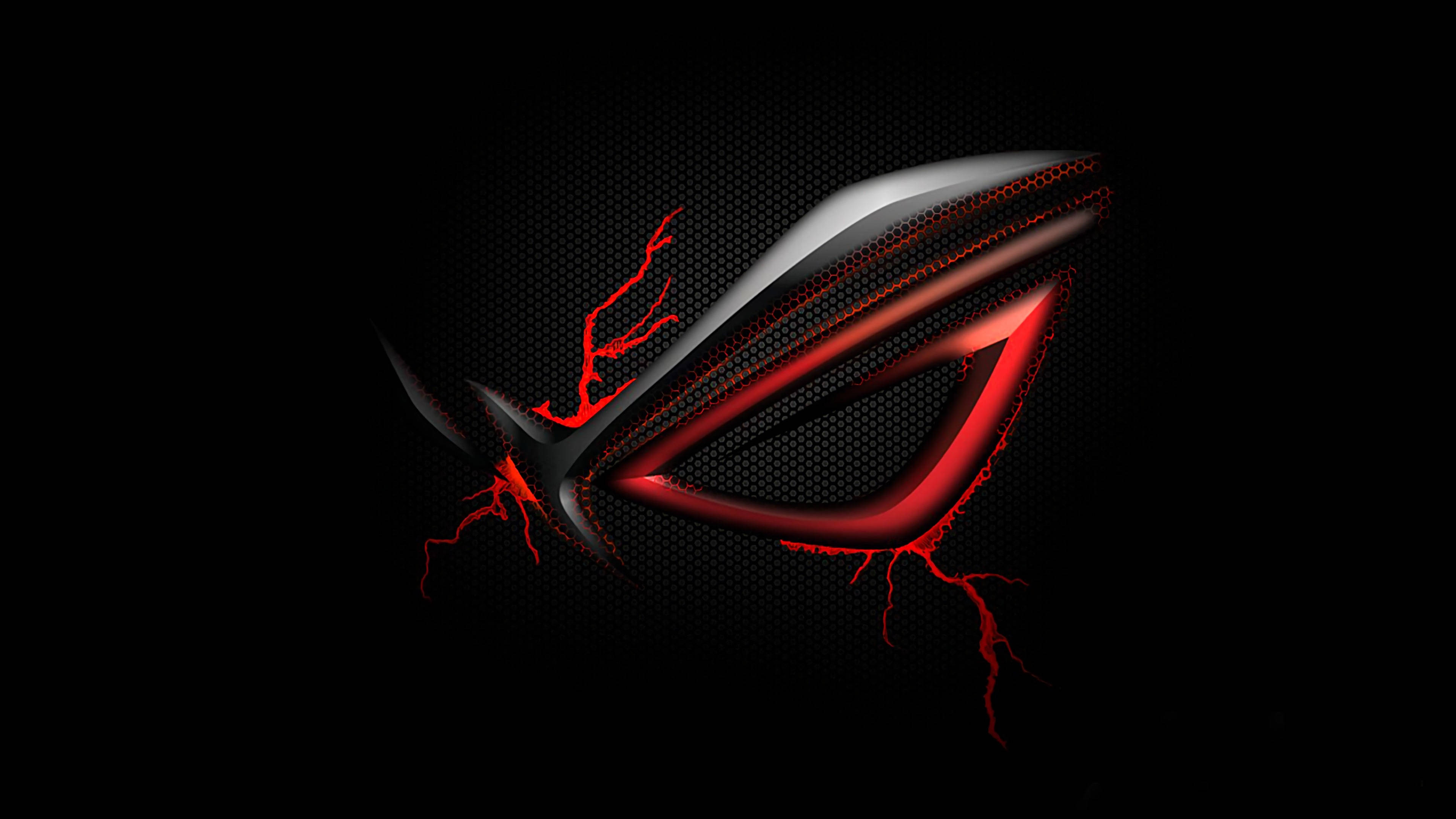 1920 X 1080 Gaming Republic Of Gamers-logo Muurpapier