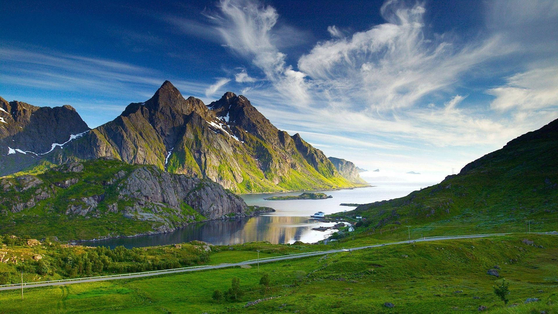 1920x1080 Volle HD Natuurlandskap Muurpapier