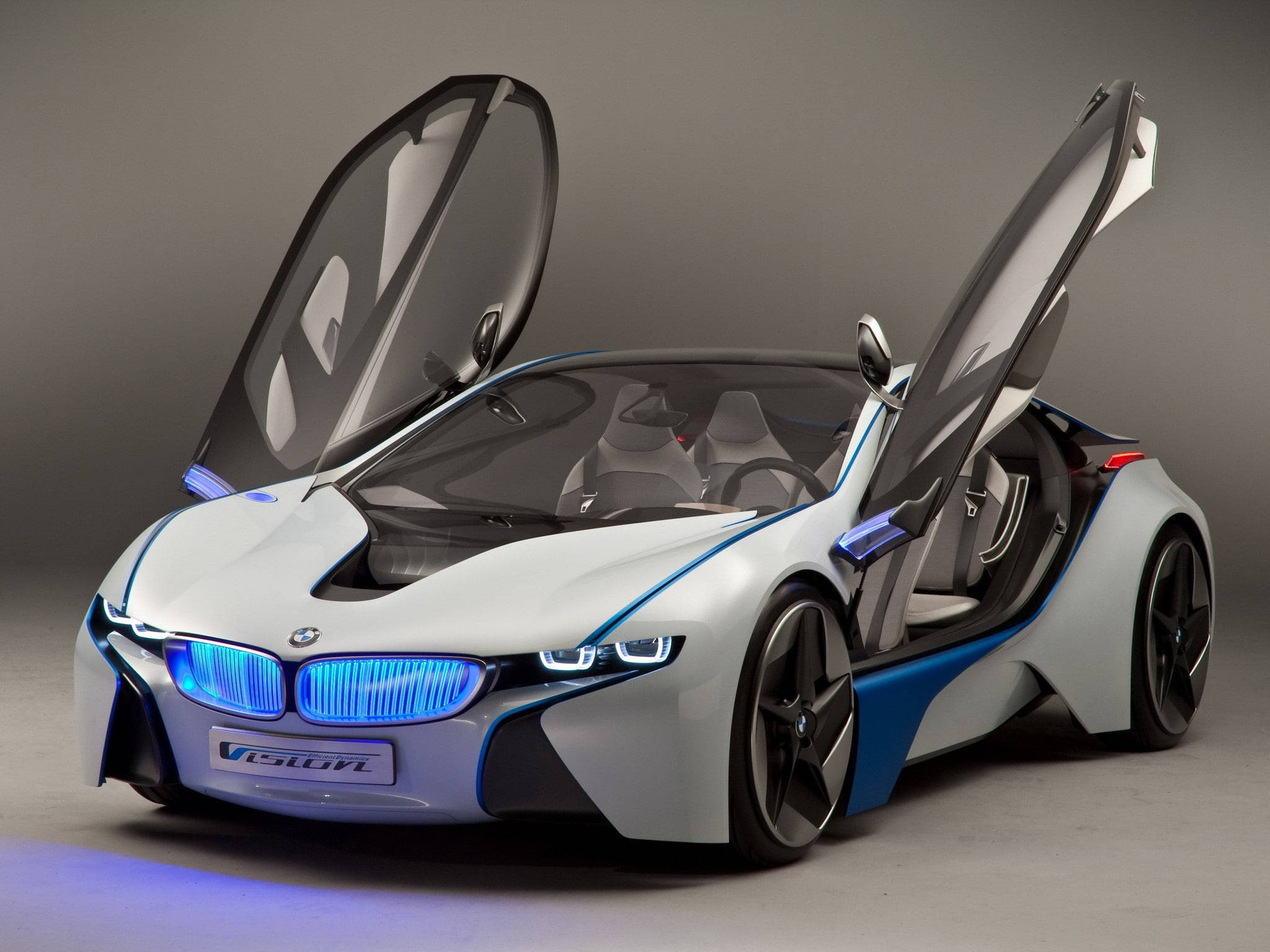 2020 i8 BMW-skootrekenaar Muurpapier