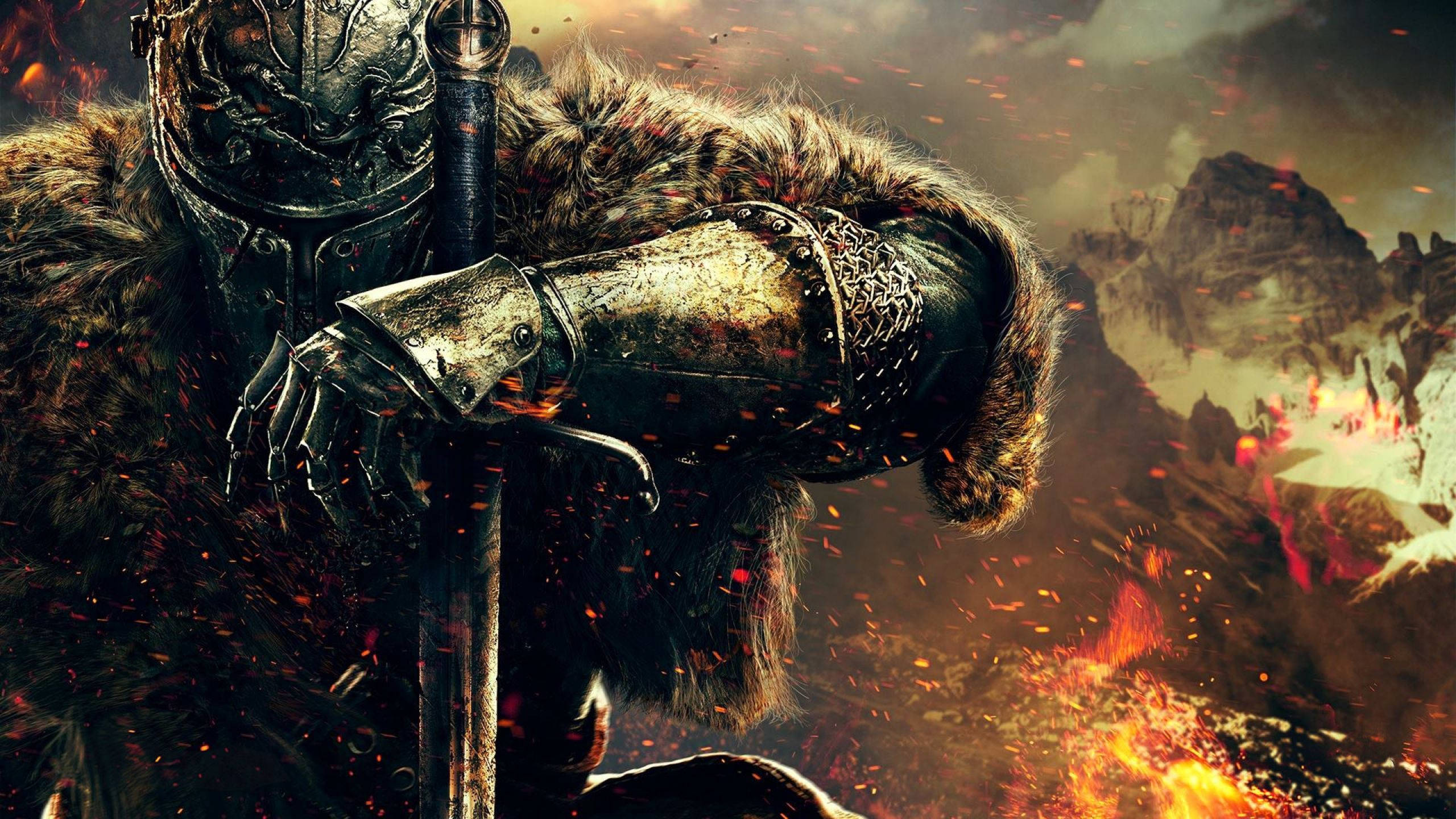 2560x1440 Speletjie Dark Souls Muurpapier