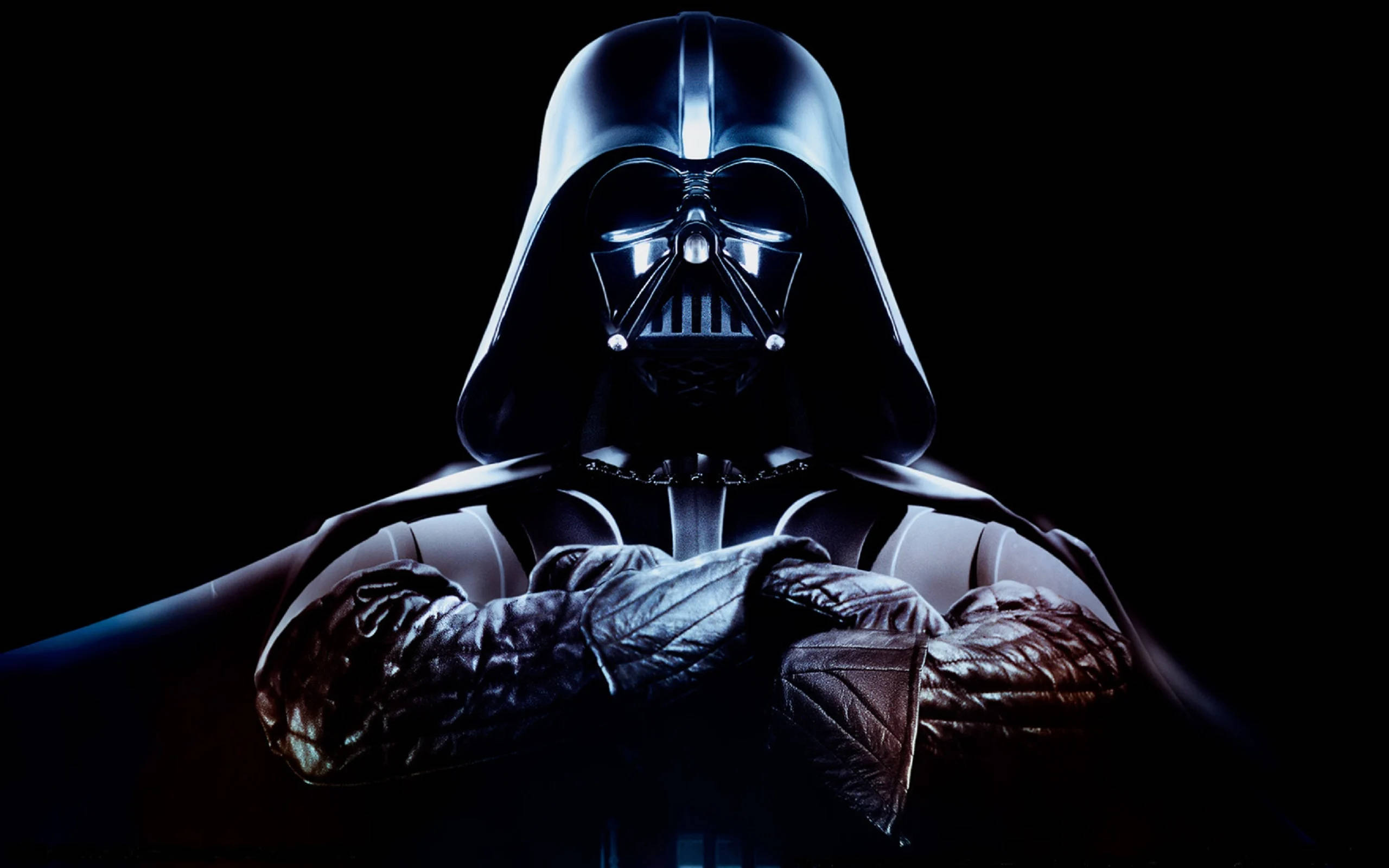 2560x1600 Star Wars Darth Vader in Swart Muurpapier