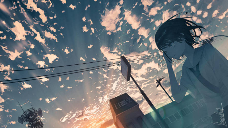 3D Anime Stilte 8K Muurpapier