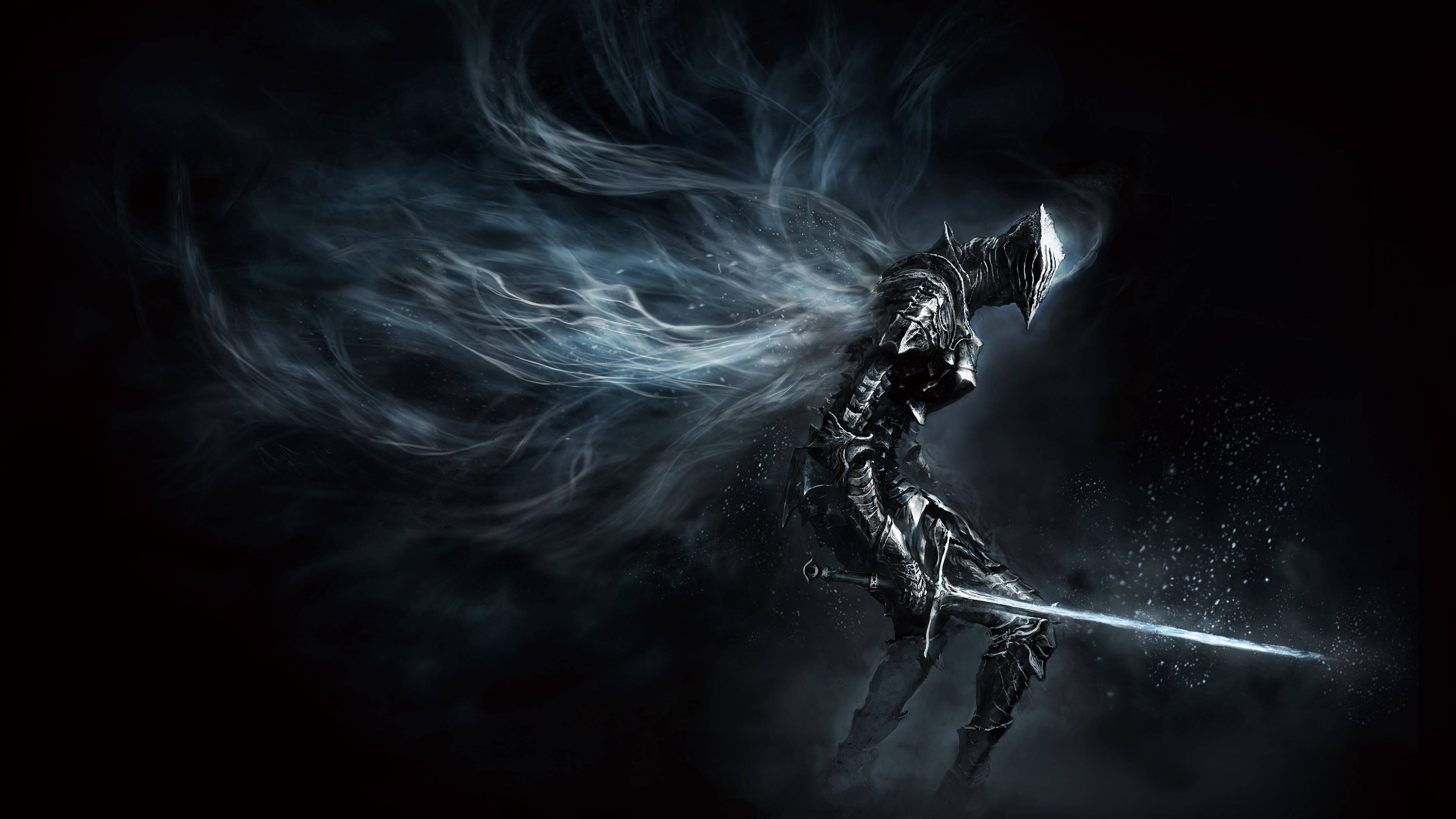 4K Bewegende Dark Souls Bureaublad Muurpapier