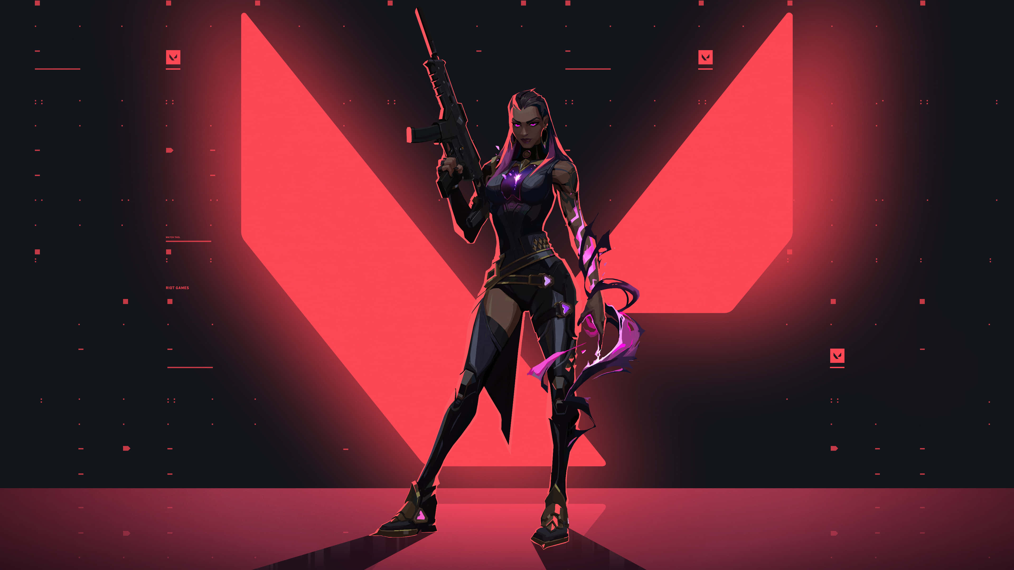 4K HD Valorant-agent Reyna Muurpapier