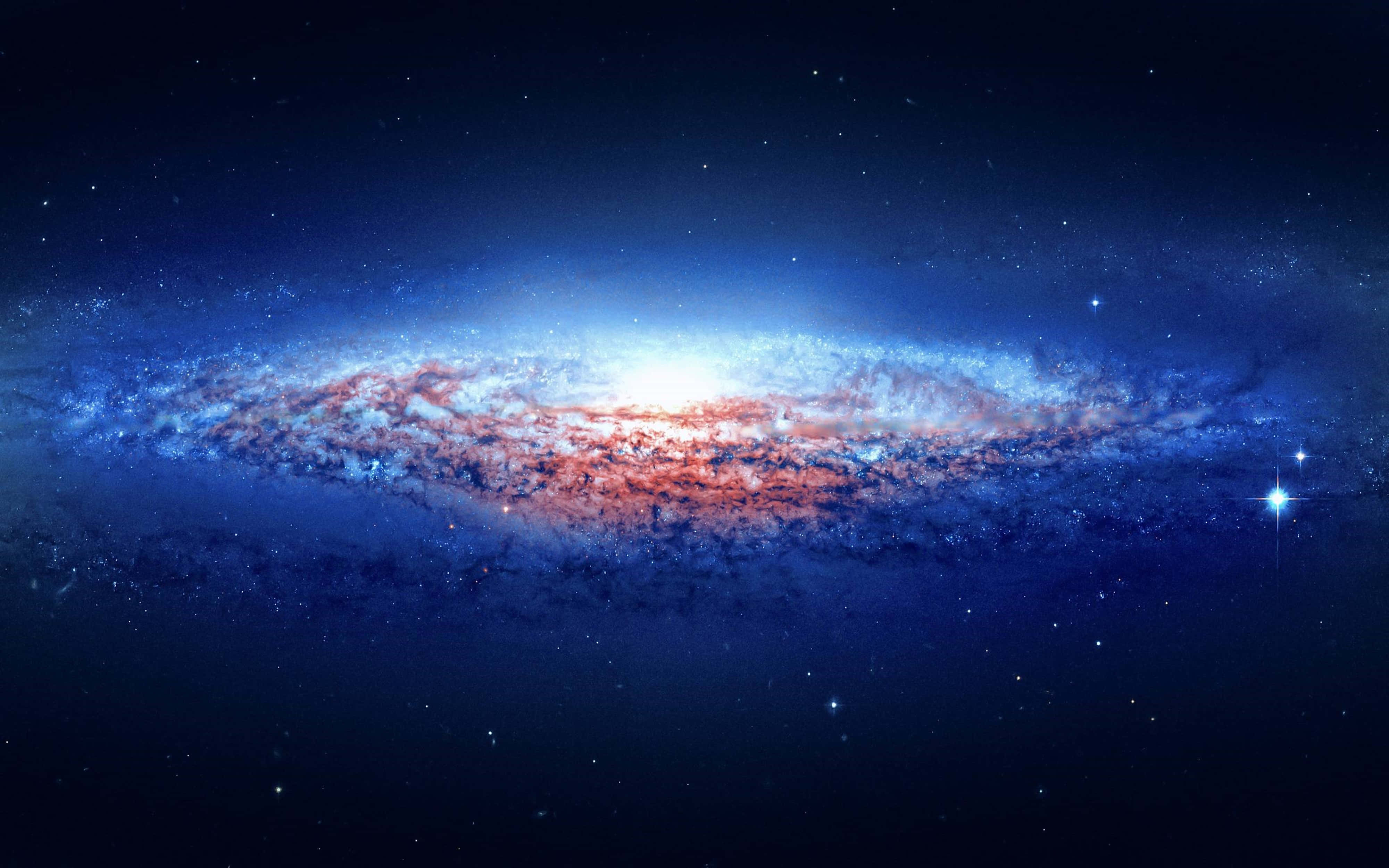 4K Heelal Melkweg Galaxy Muurpapier
