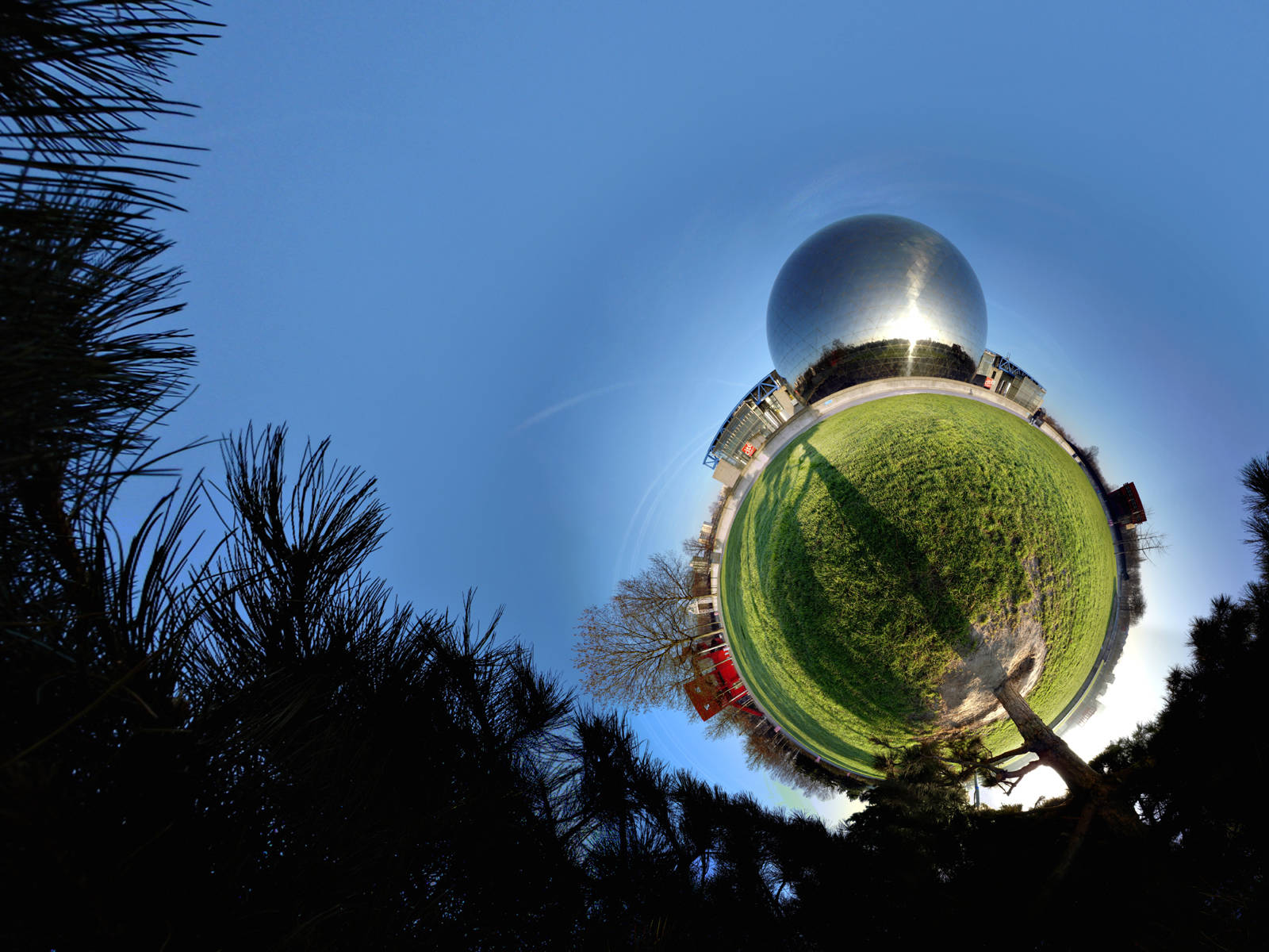 4K Natuur 360 Fotografie Muurpapier
