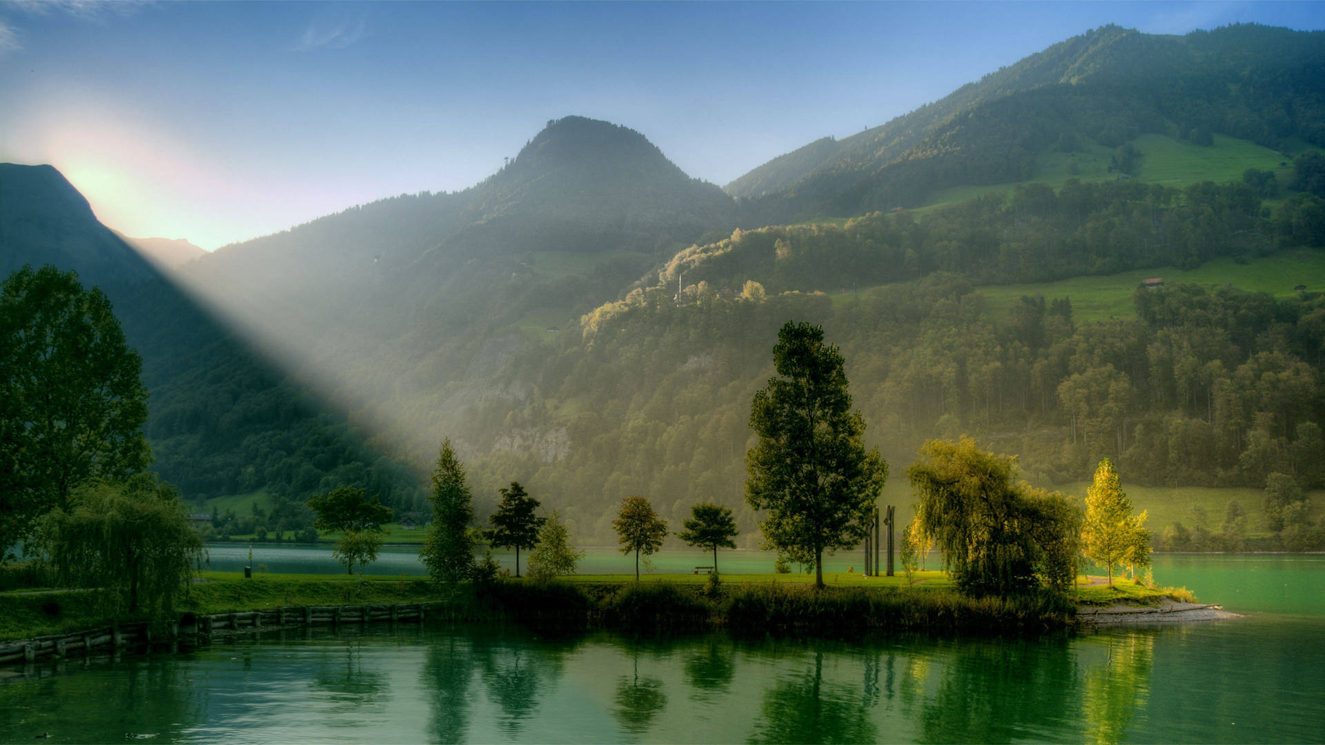 4K Natuur Sondergang — 4K natuur GIF Muurpapier