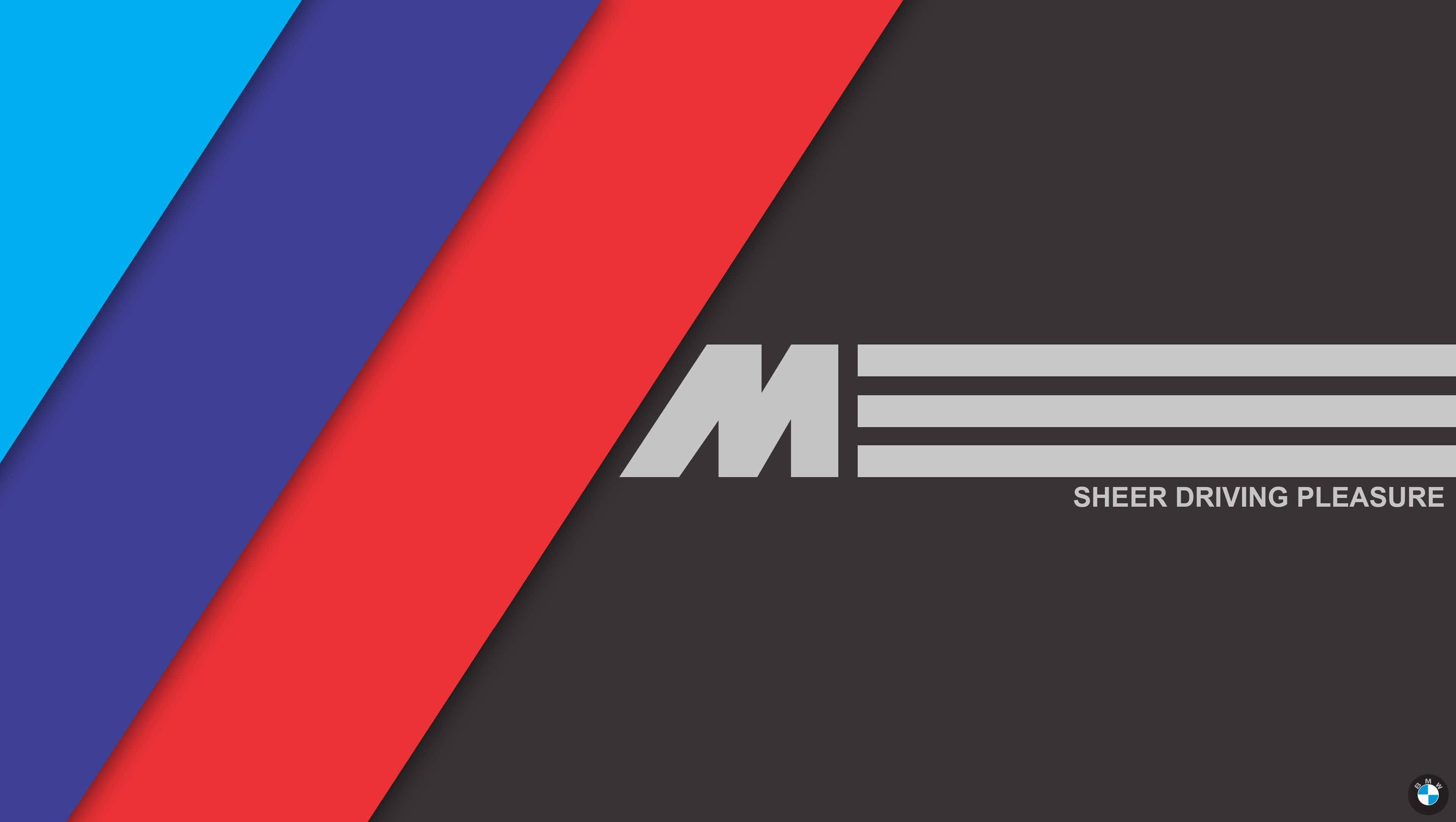720p M-reeks Agtergrond BMW M-strepe Pure Rygenot Muurpapier
