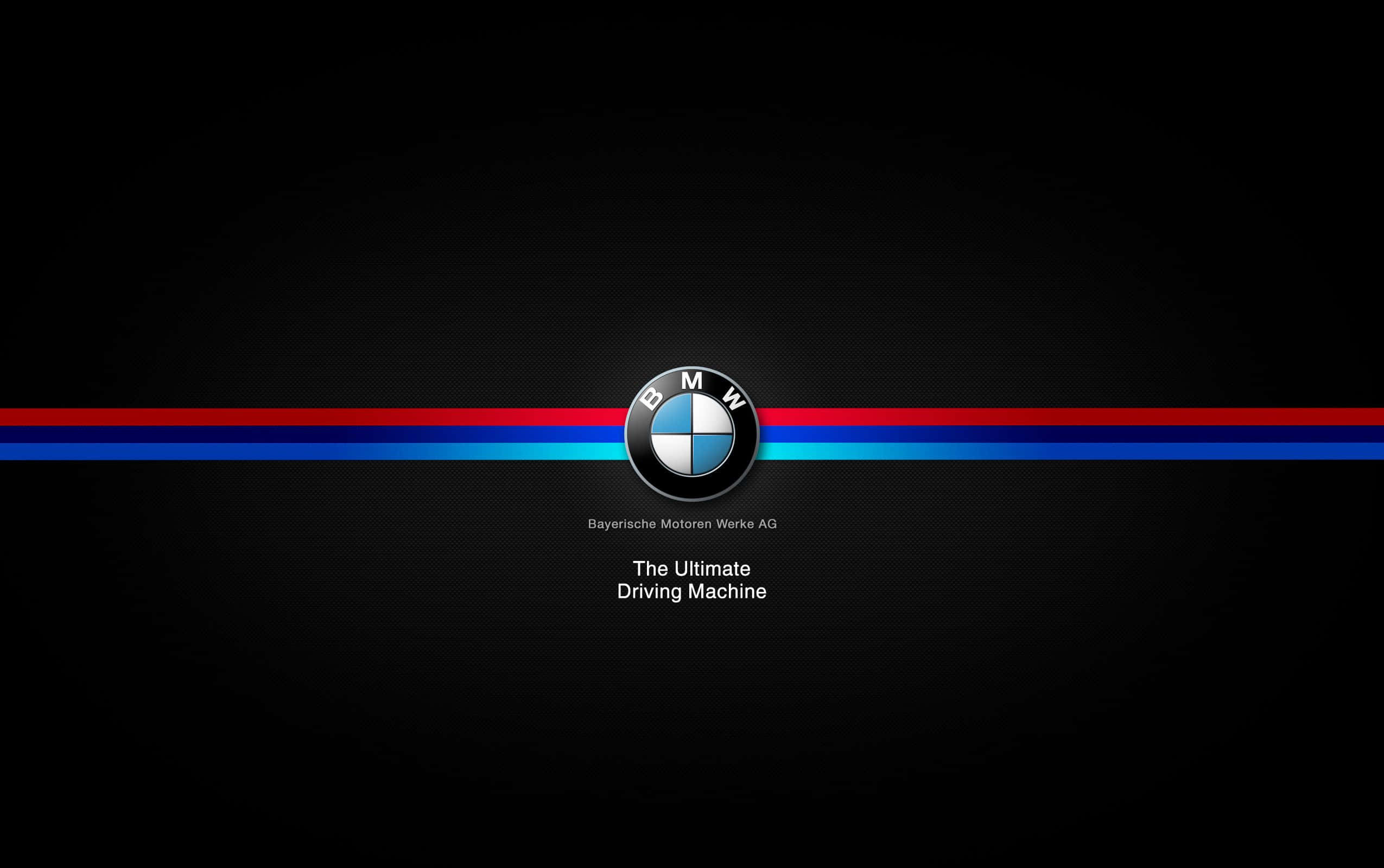 720p M Series Agtergrond BMW Logo Die Ultieme Bestuursmasjien Muurpapier
