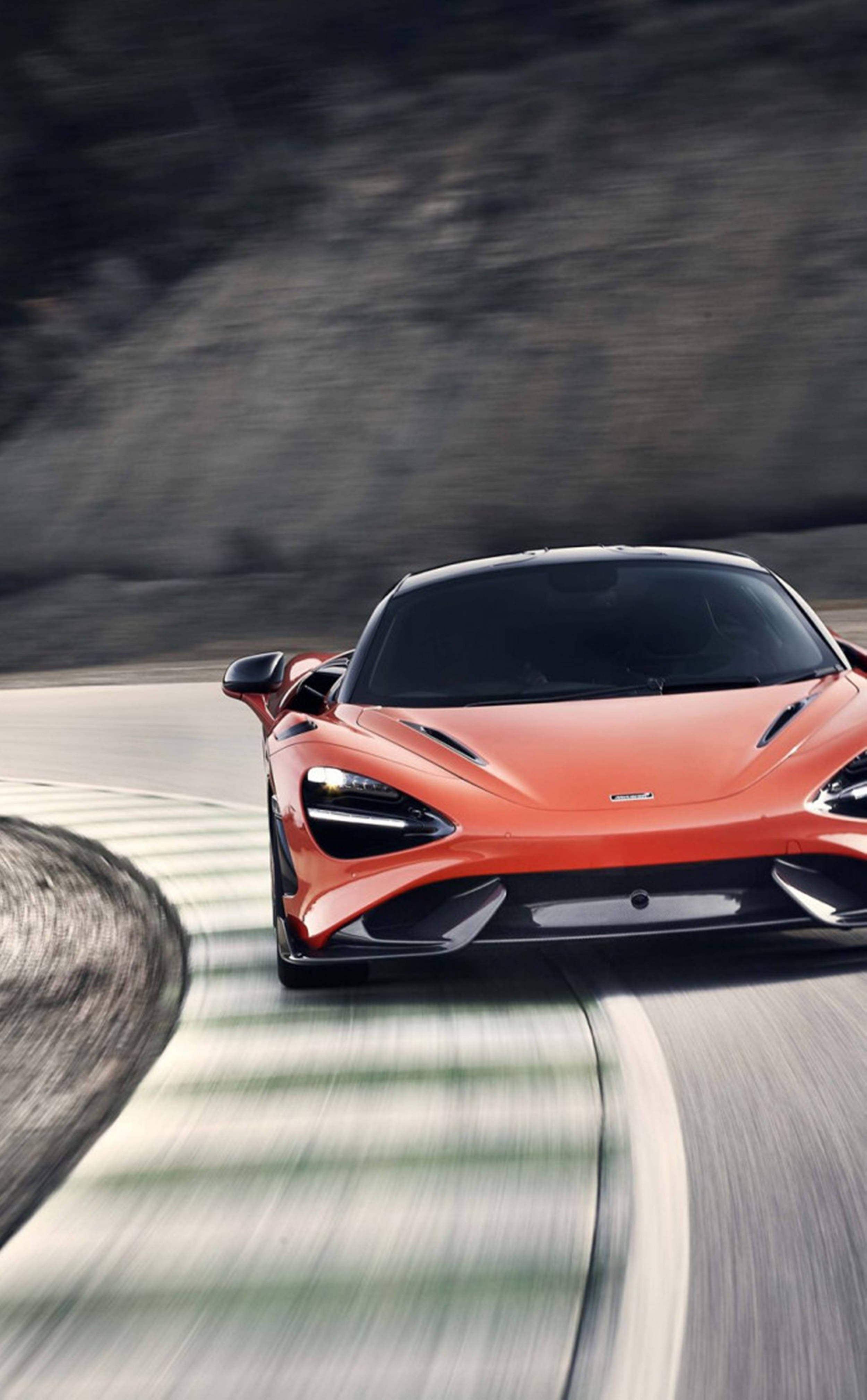 765 LT Rooi McLaren iPhone Muurpapier