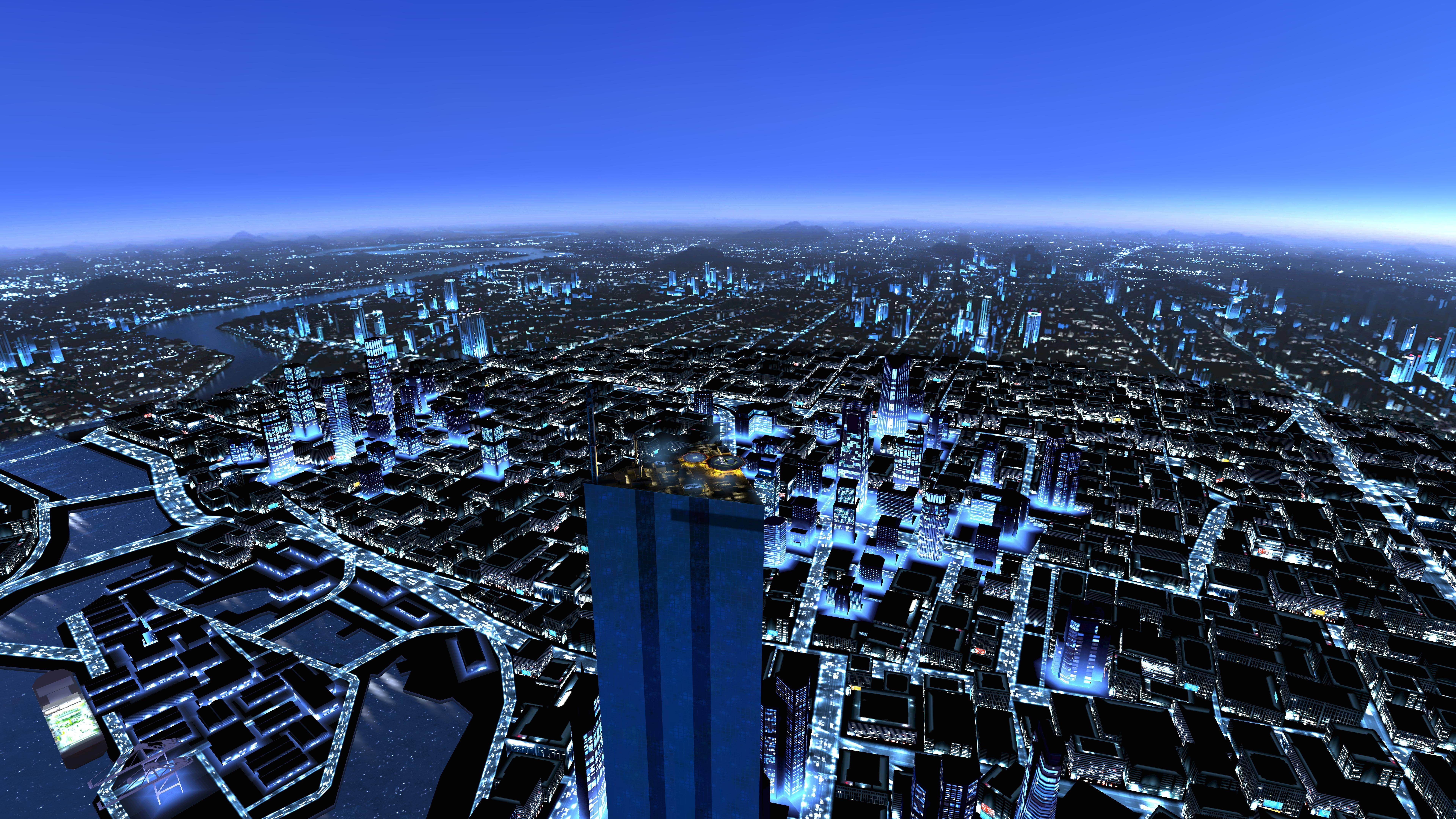 8K 7680x4320 Ultra HD Resolusie Werkskerm Mirror's Edge Muurpapier