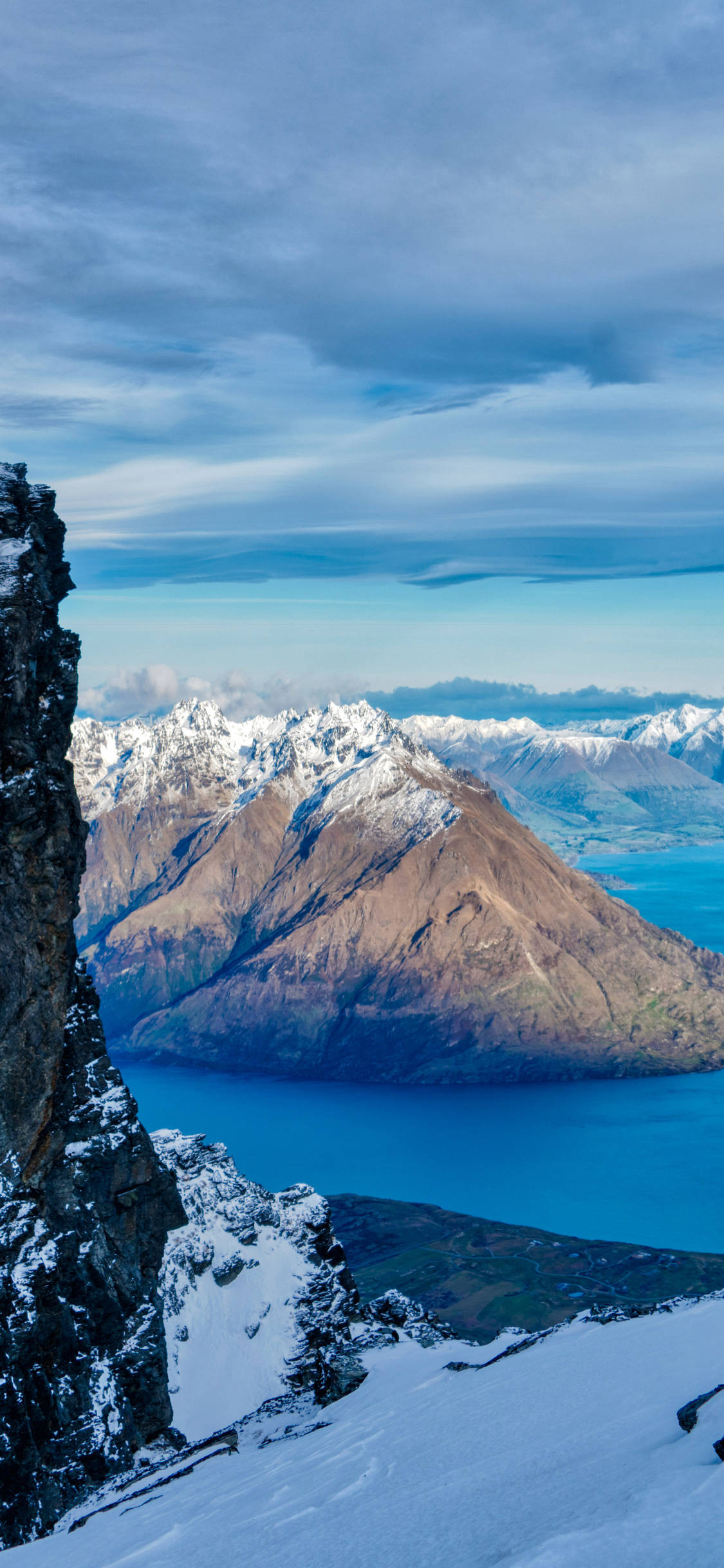 8K iPhone Queenstown Nieu-Seeland Muurpapier