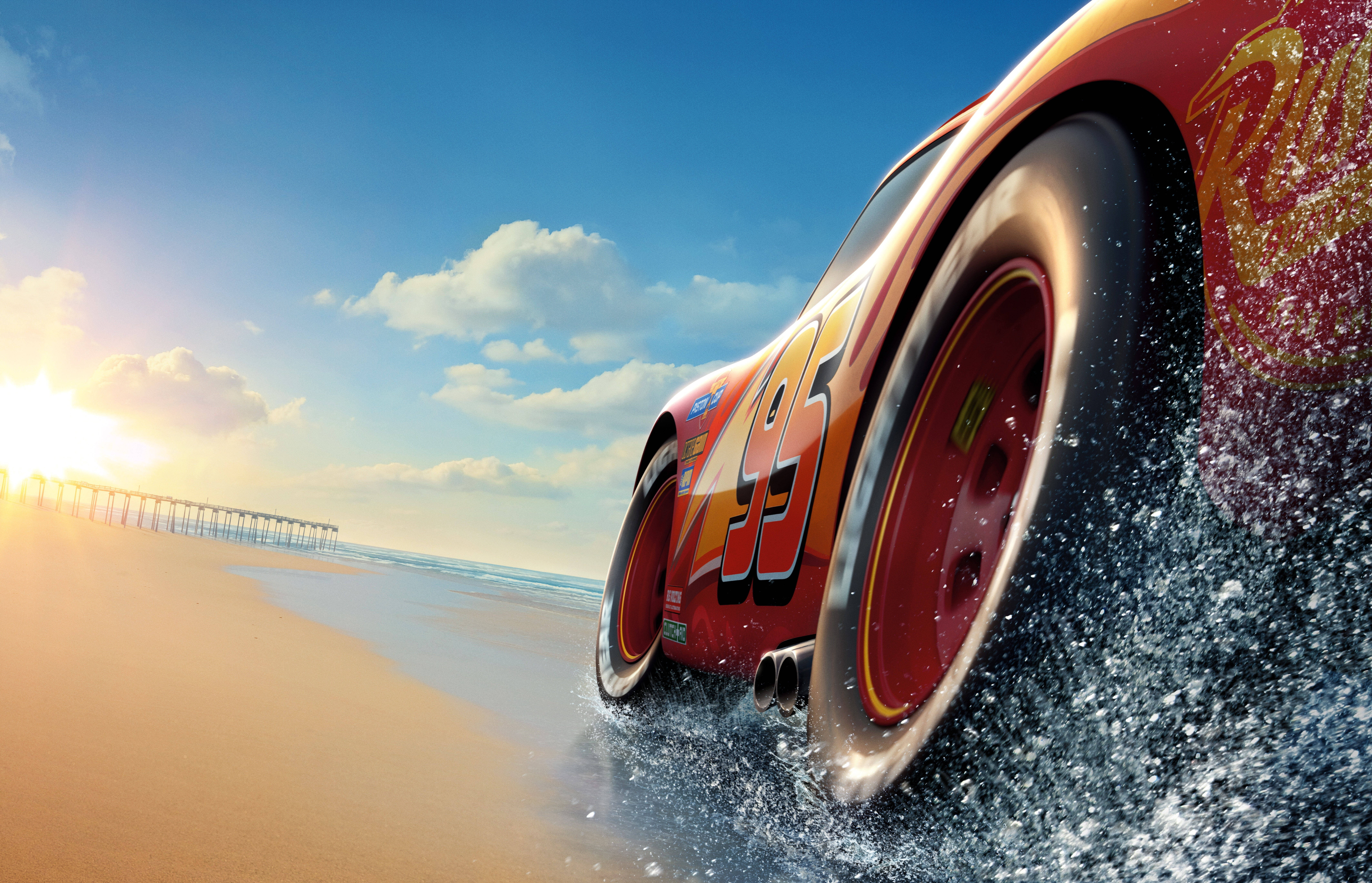 8K Ultra HD Flink Mcqueen Muurpapier
