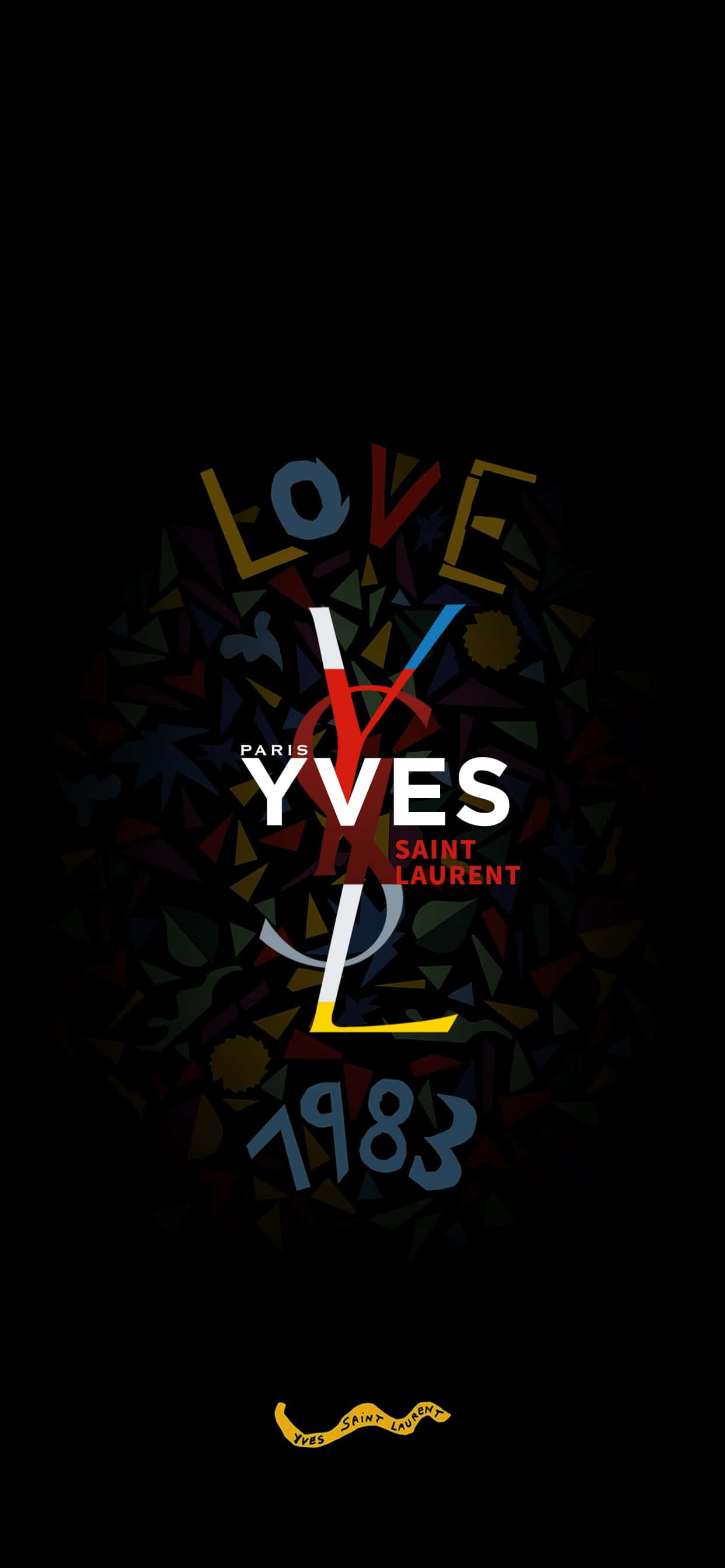 Aanskou die aantrekkingskrag van Yves Saint Laurent, die ikoniese modehuis. Muurpapier
