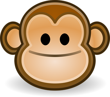 Aap Emoji Grafika Muurpapier