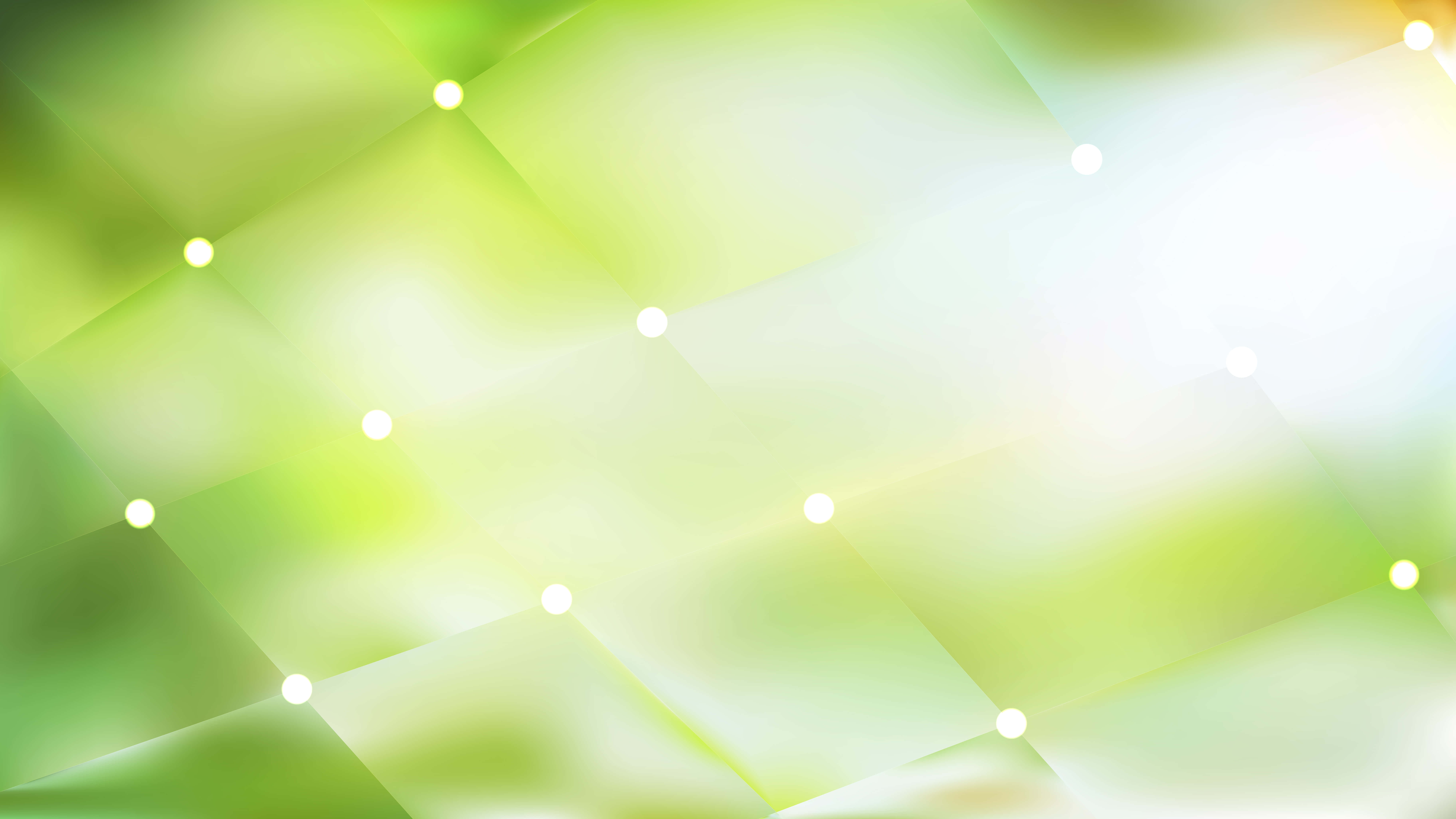 Abstracte Geometriese Lig Groen Agtergrond Muurpapier