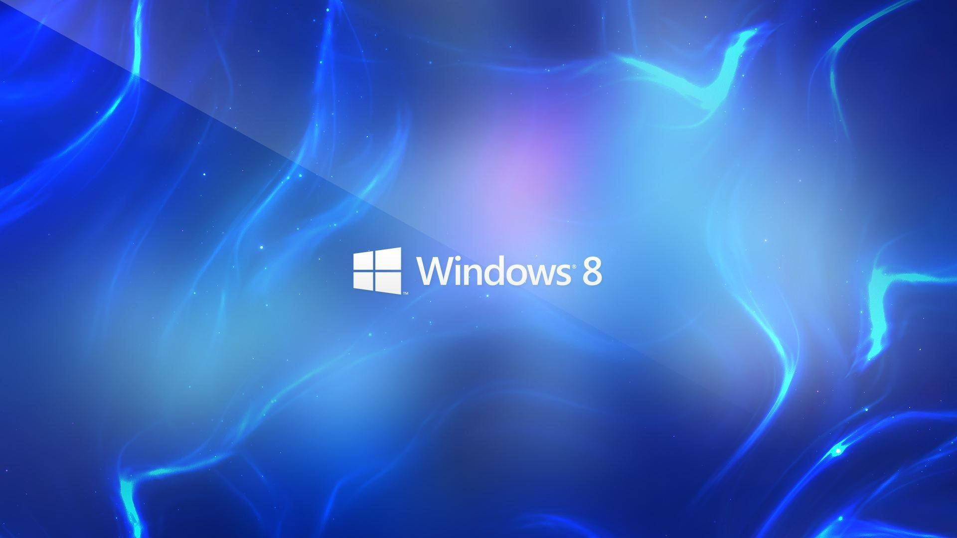 Abstracte Gloeiende Lyne Windows 8 Agtergrond Muurpapier