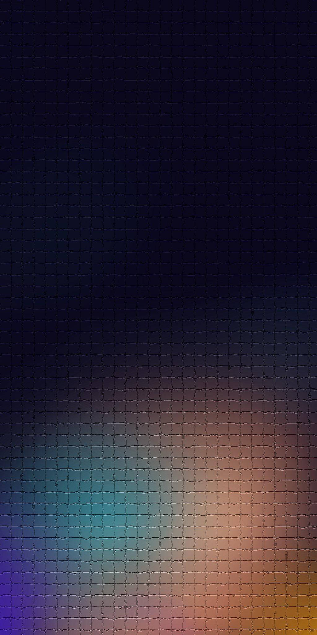 Abstracte Holografiese Kleur Donkermodus Muurpapier