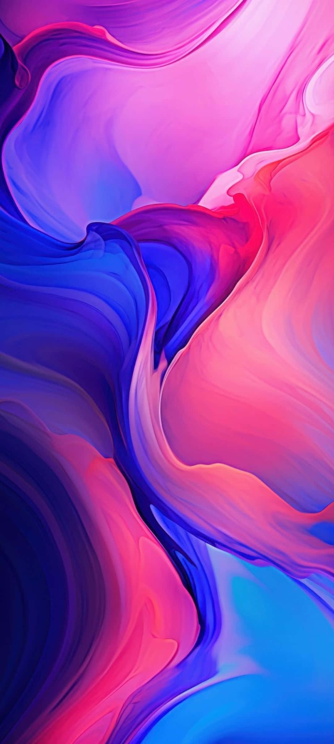 Abstracte Vloeistofkuns Pixel7 Muurpapier