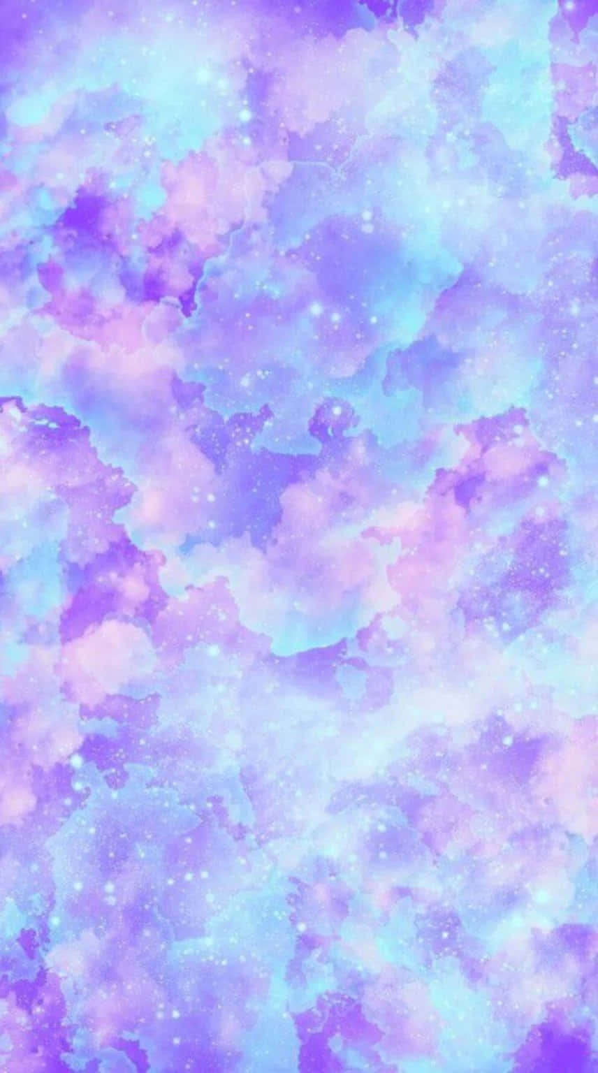 Laventel Pastelpers Estetiese Agtergrond — Pers estetiese GIF Muurpapier