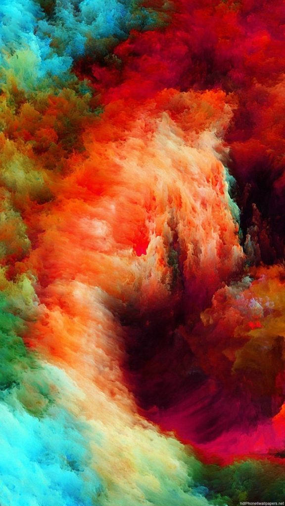 Abstrakte iPhone-seeplons Muurpapier