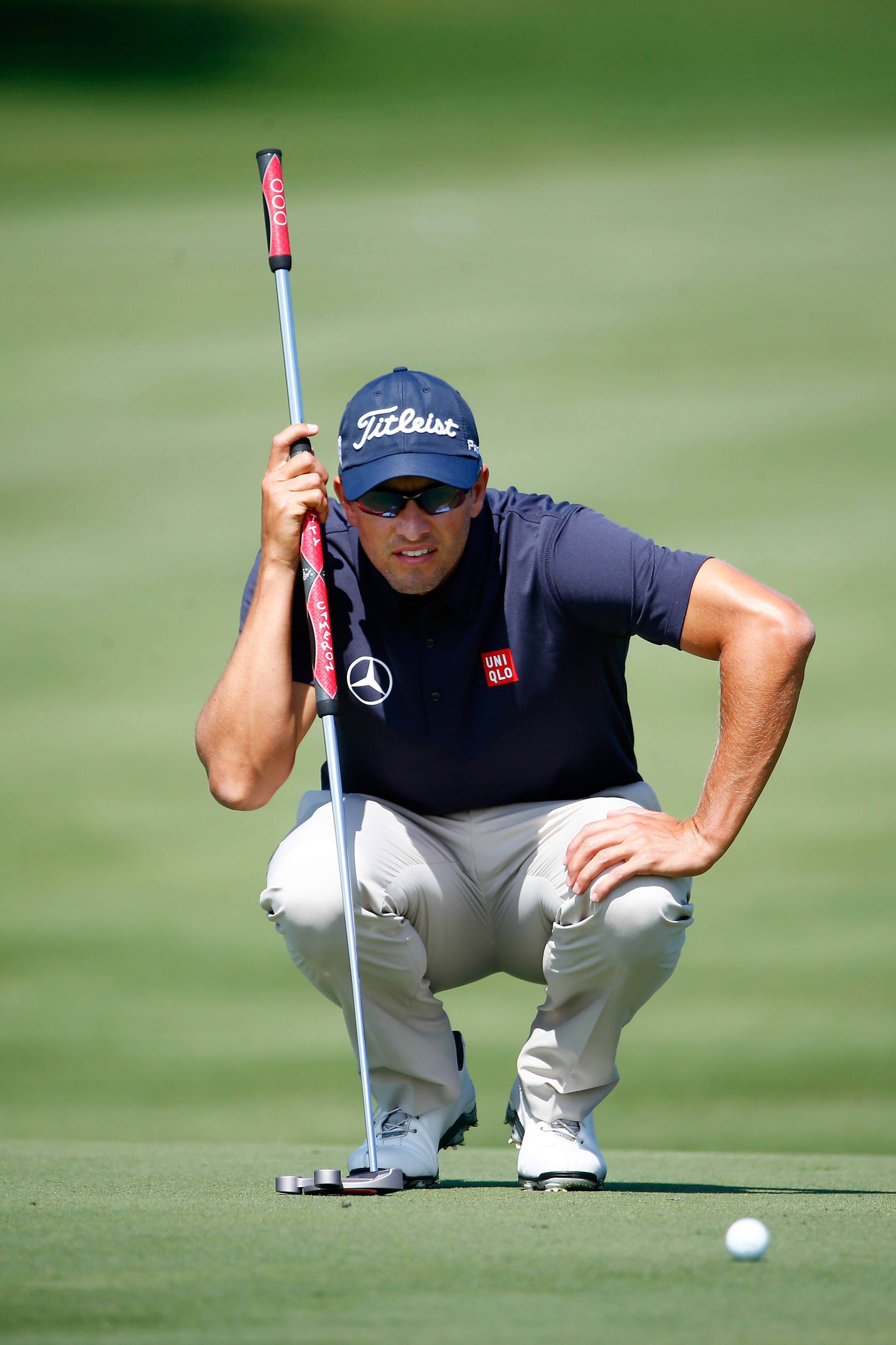 Adam Scott Ondersoek Gholflyn Muurpapier
