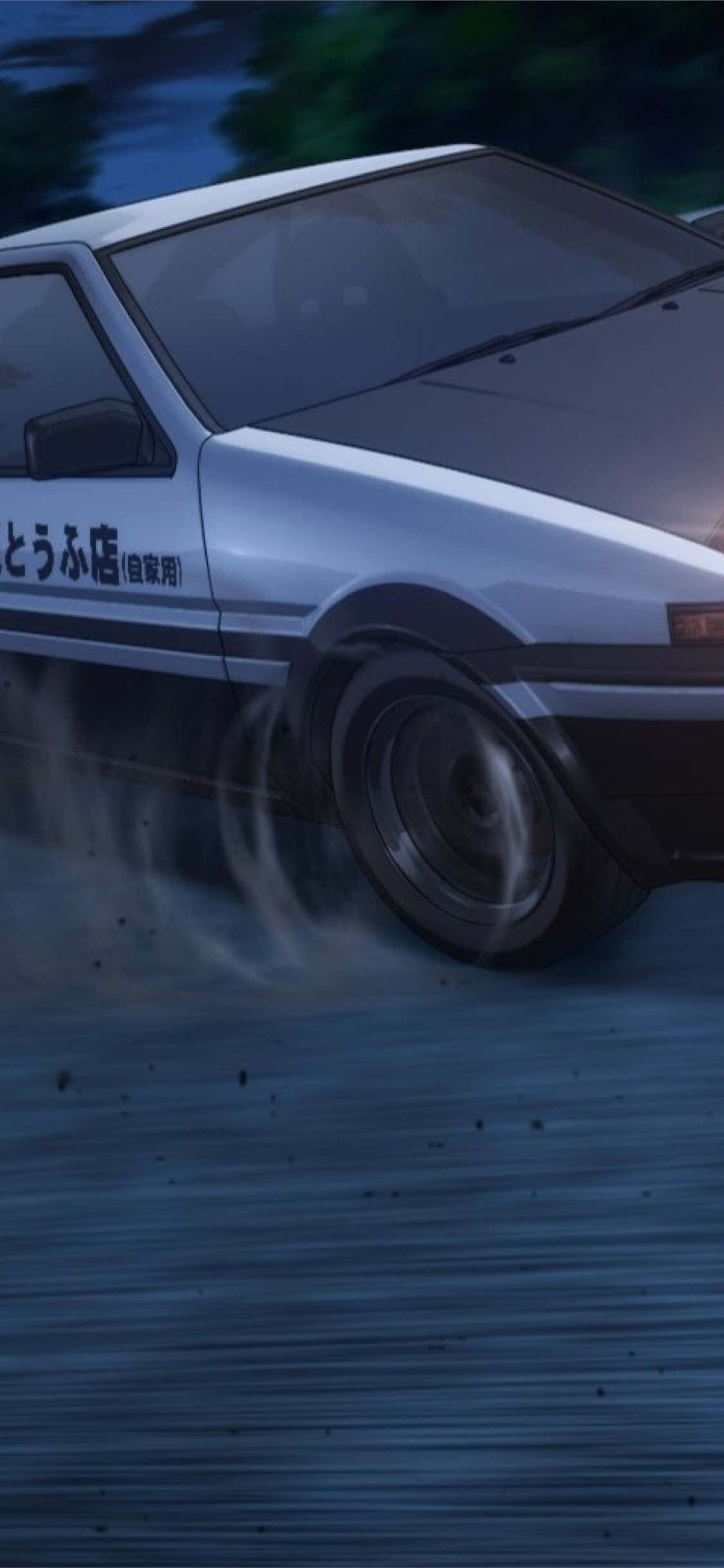 Ae86 - Die Ikoniese Sportmotor Muurpapier