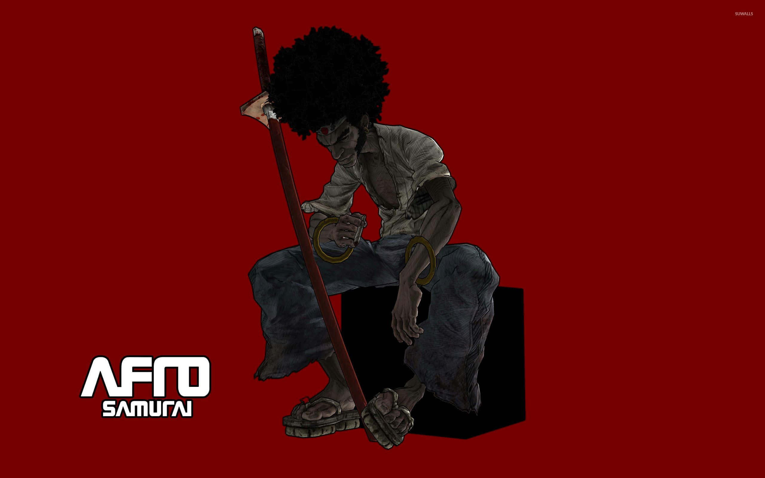 Afro Samurai: 'n Eensame Vegter se Reis Muurpapier