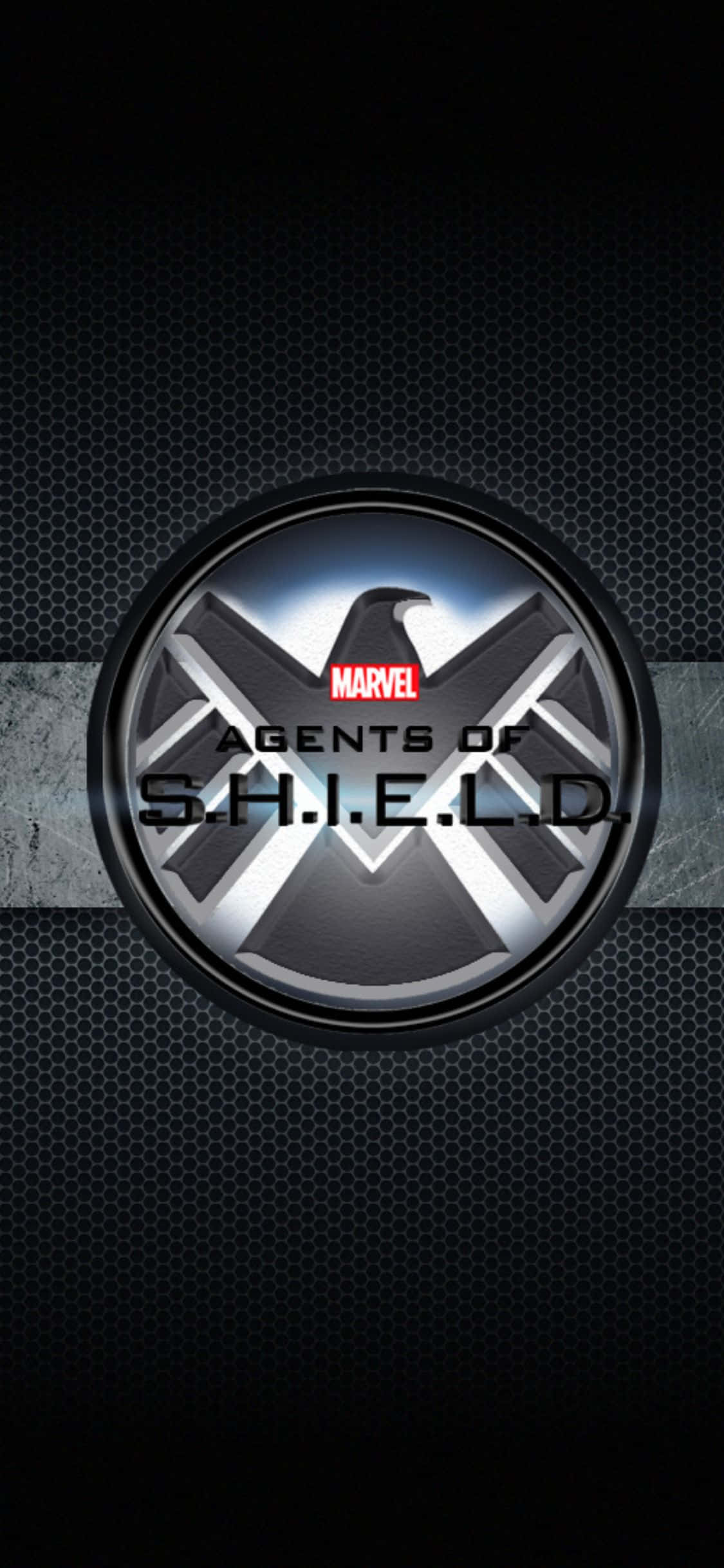 Agents of S.H.I.E.L.D. iPhone XS Marvel Agtergrond Muurpapier