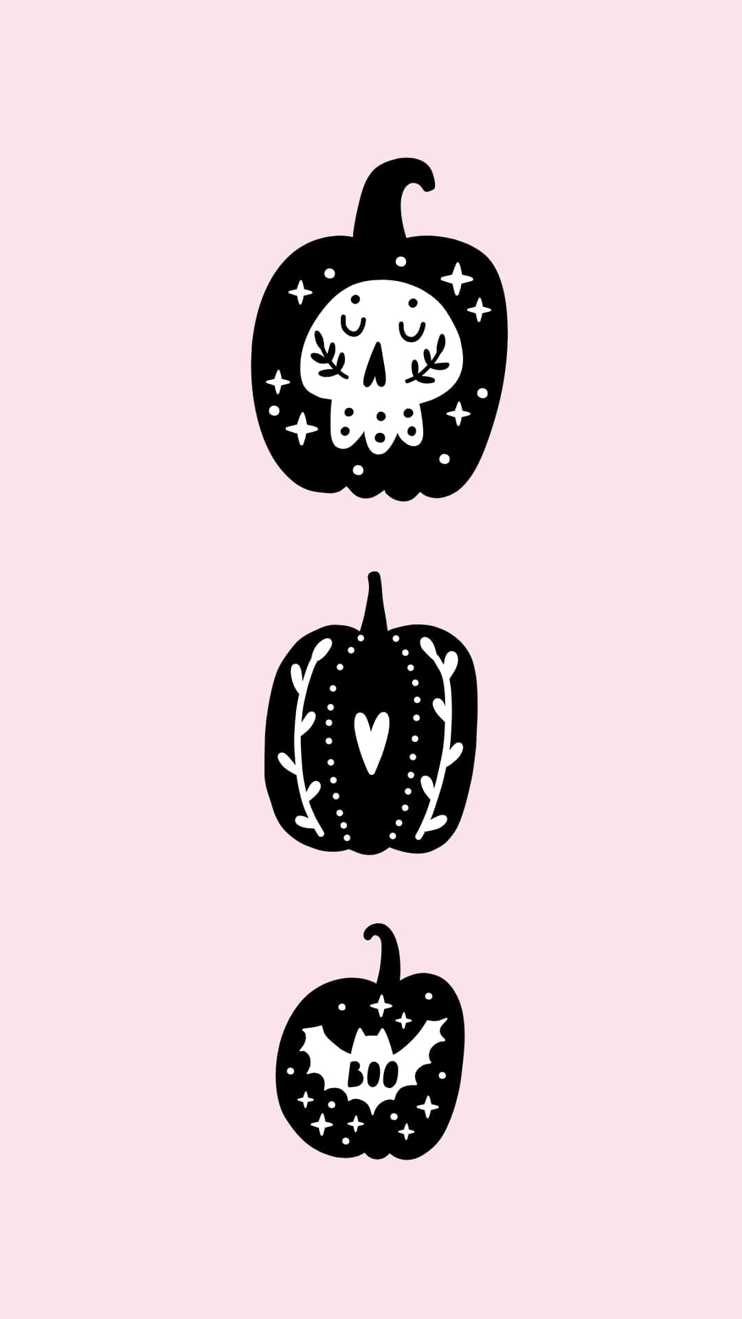 Agtergrond vir Halloween Muurpapier