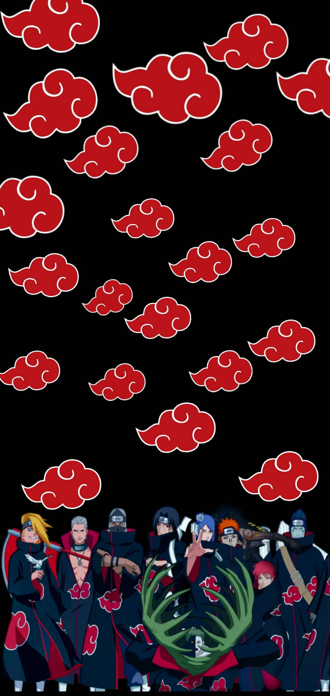 Akatsuki Logo Clan van Shinobi Muurpapier