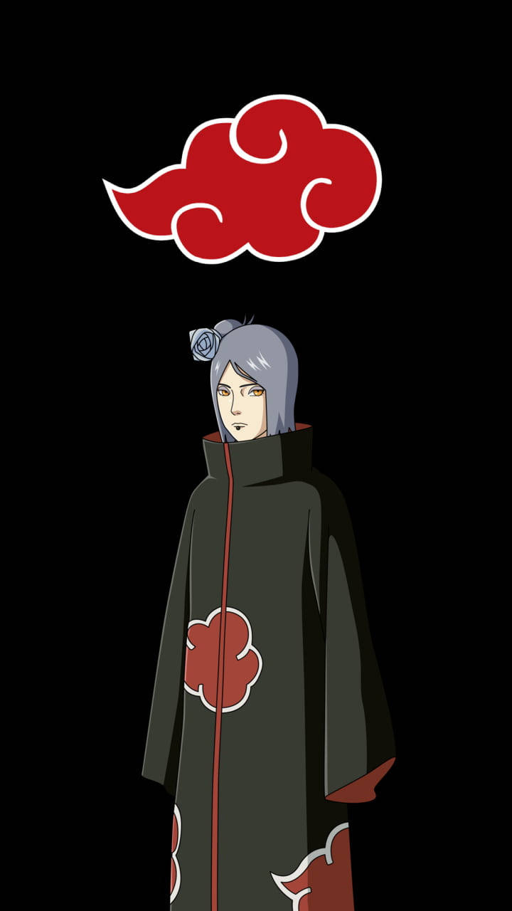 Akatsuki Logo Konan van Amegakure Muurpapier