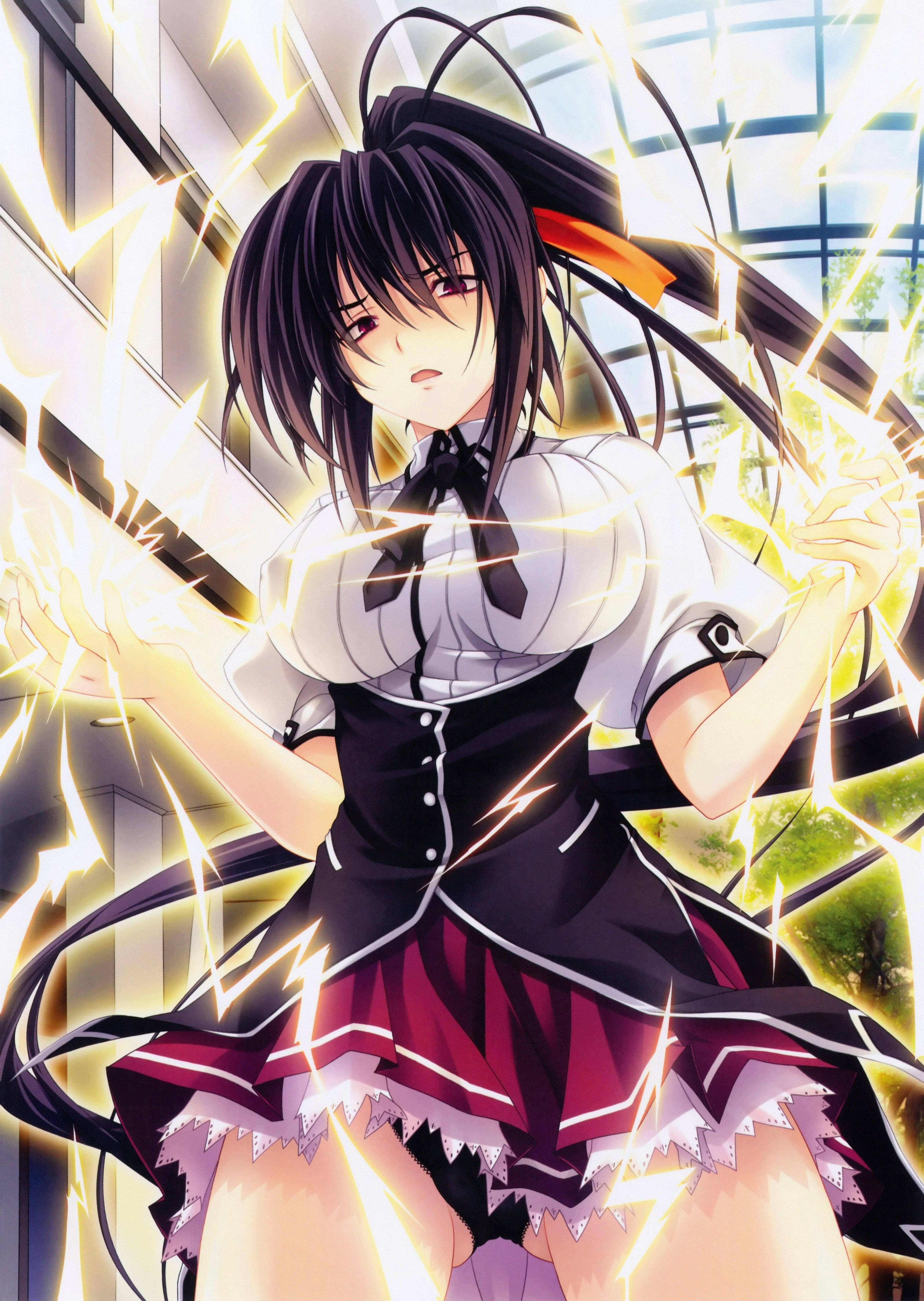 Akeno Donder Highschool DxD Muurpapier