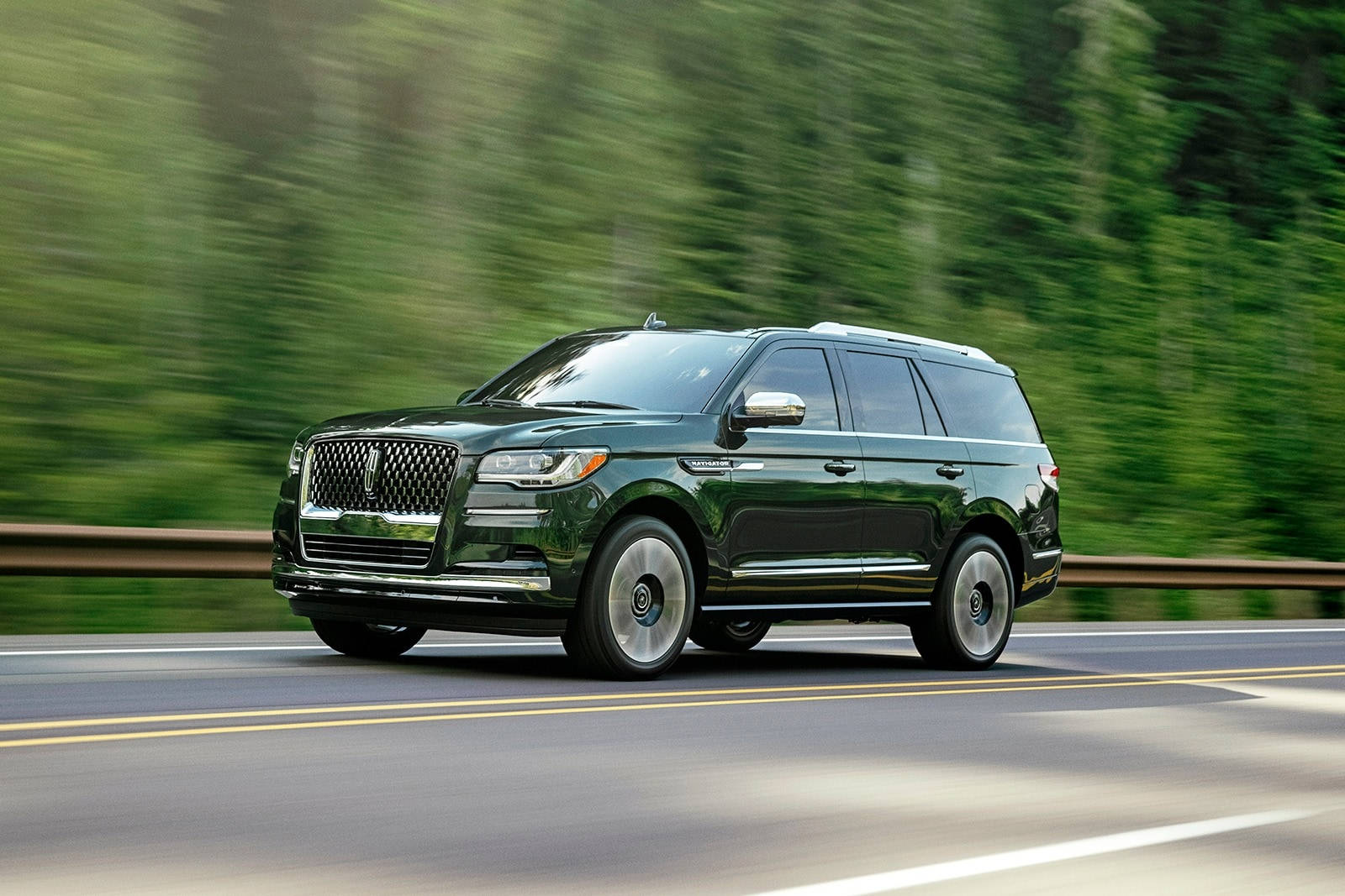 Aksie Skoot Van 'n Lincoln Motor Navigator — Koel motors Muurpapier