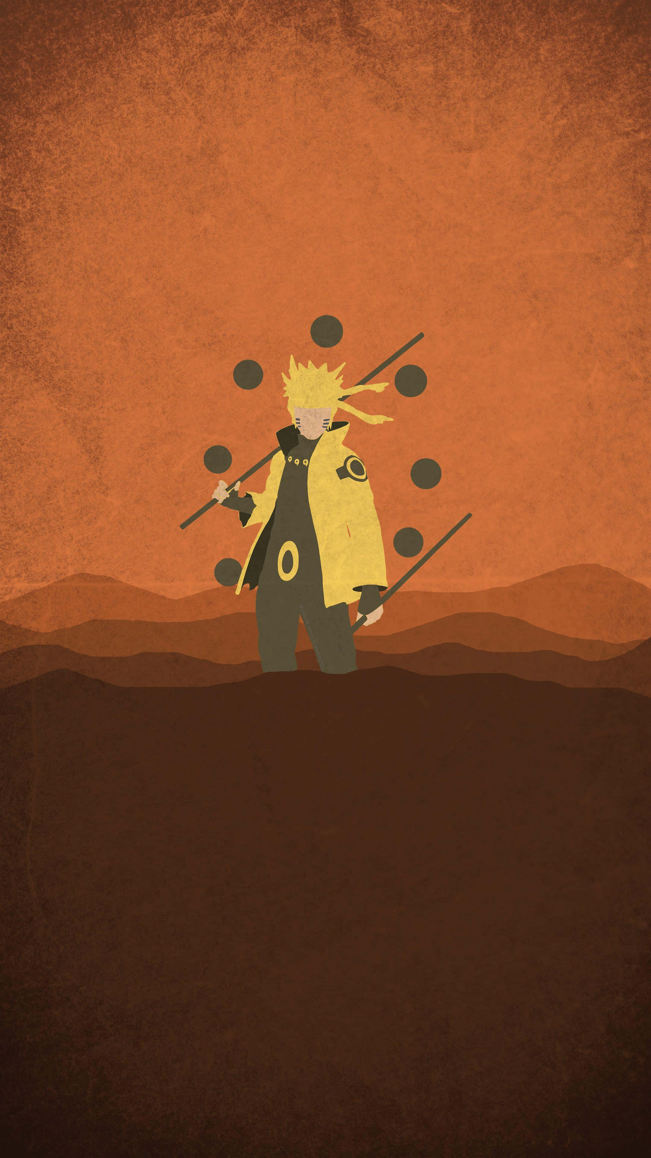 Aksiebelaaide Naruto Uzumaki Foonagtergrond Muurpapier