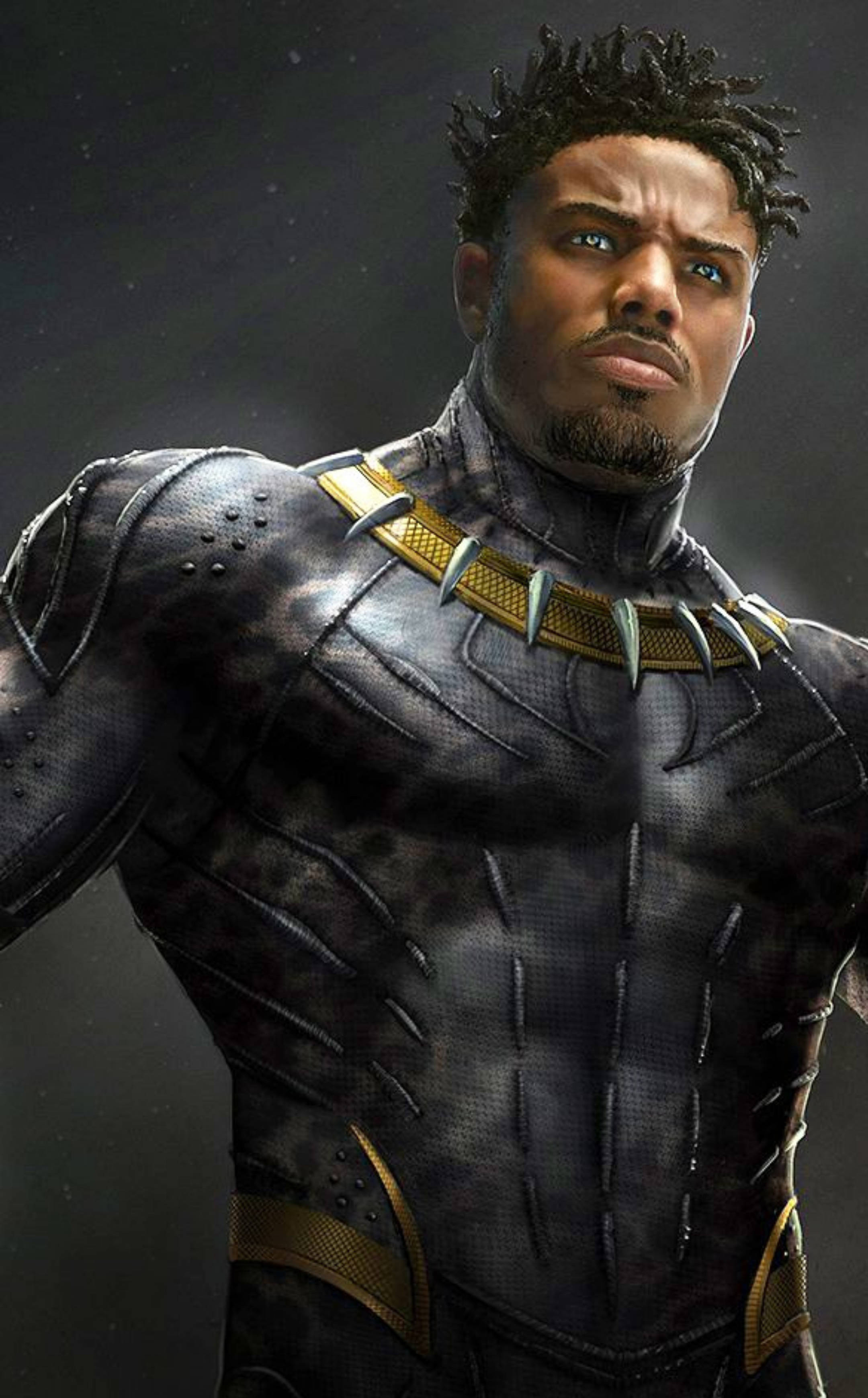 Akteur Michael B. Jordan as Killmonger Muurpapier
