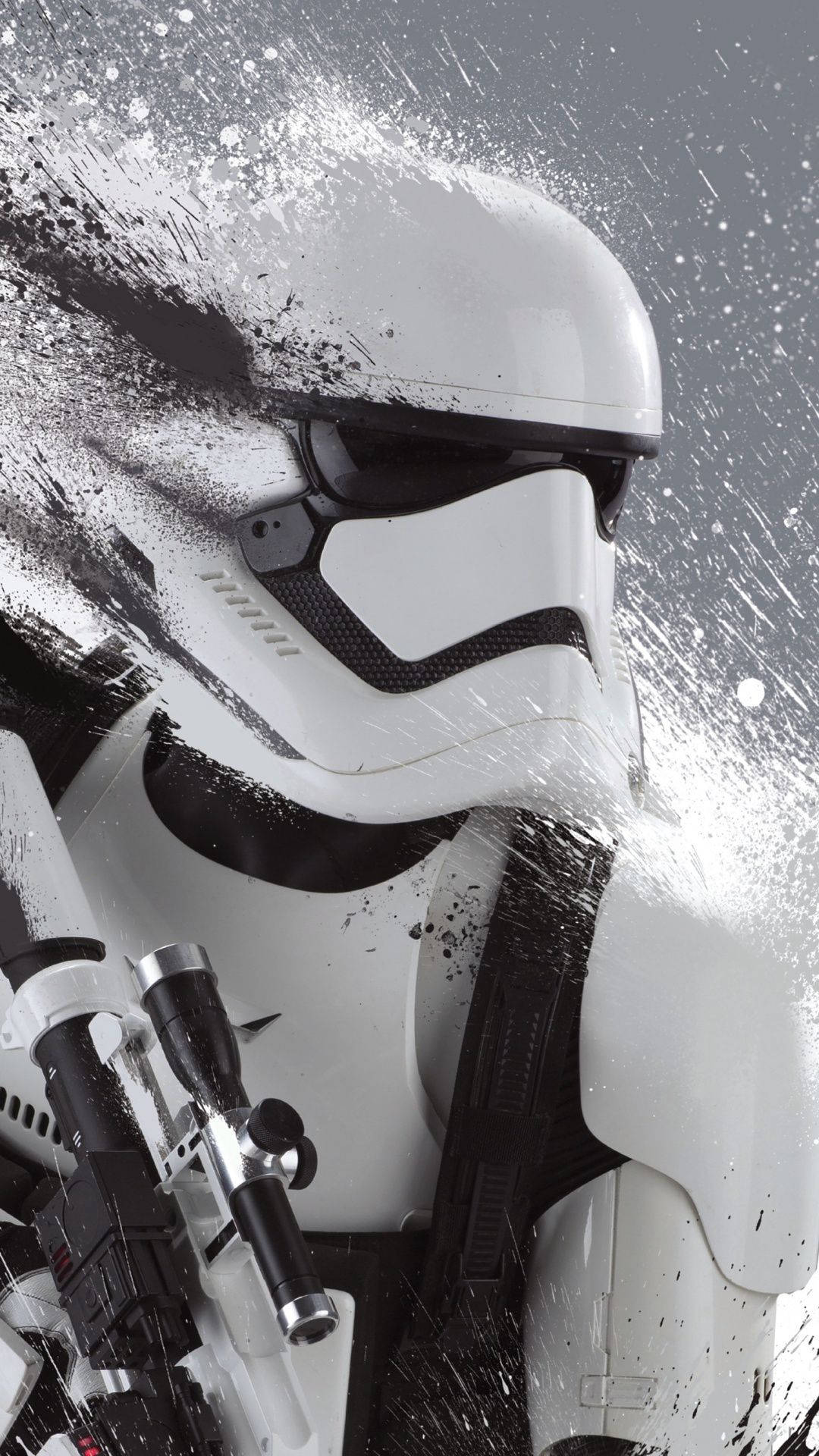 Star Wars The Force Awakens-stormtroopers gereed op die slagveld. — Star Wars Muurpapier