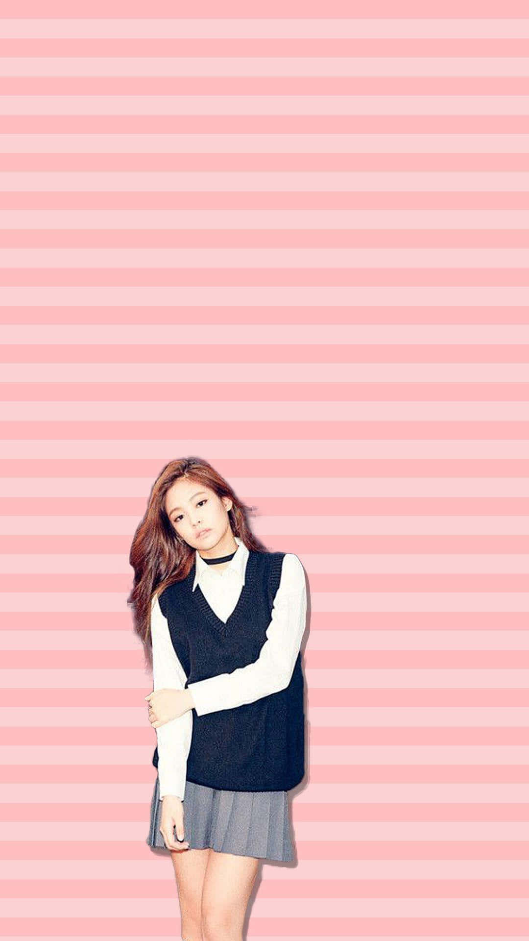 Al die voorkoms van die K-Pop meisiegroep Blackpink Muurpapier