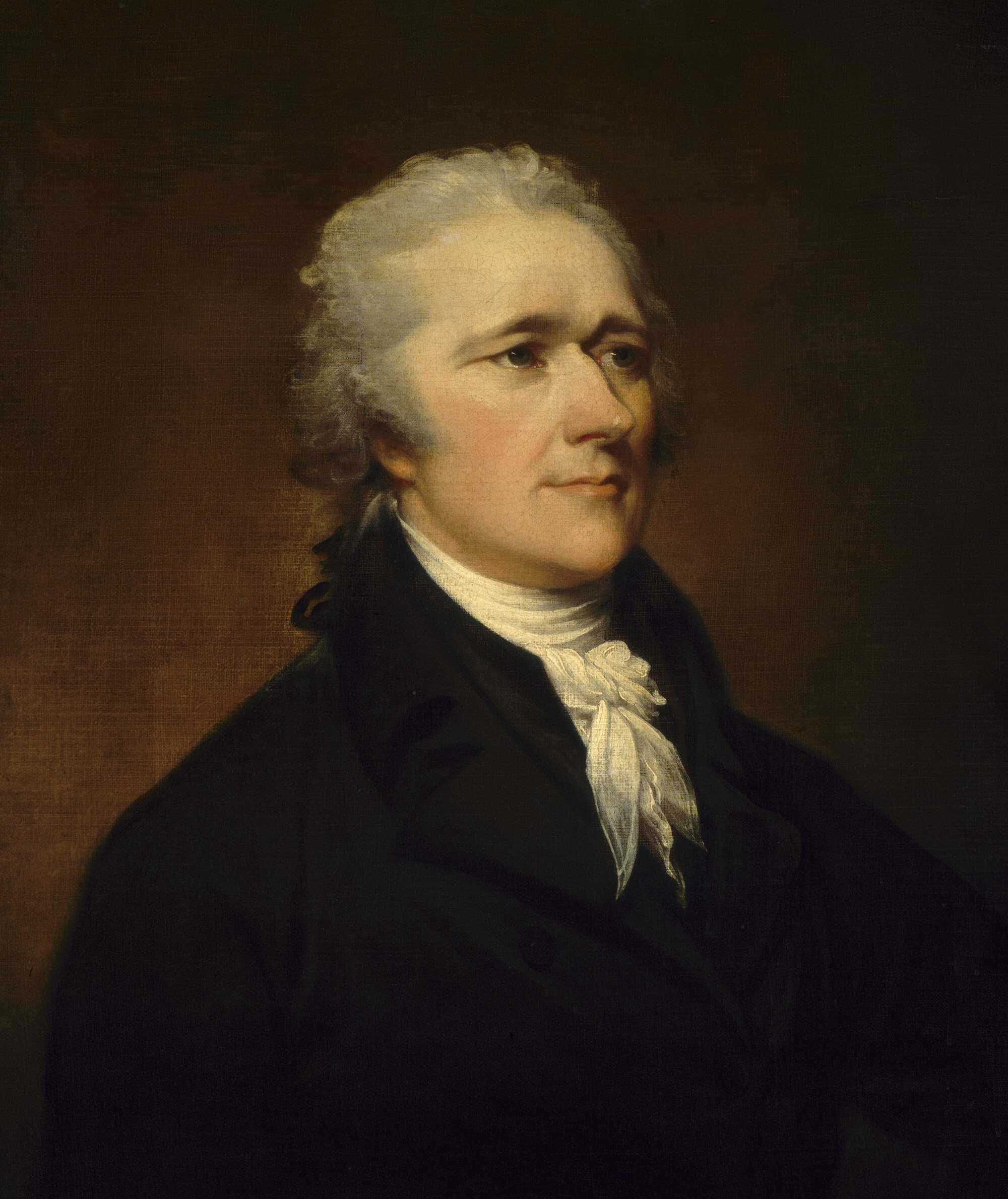 Alexander Hamilton - Stigtersvader van Amerika Muurpapier