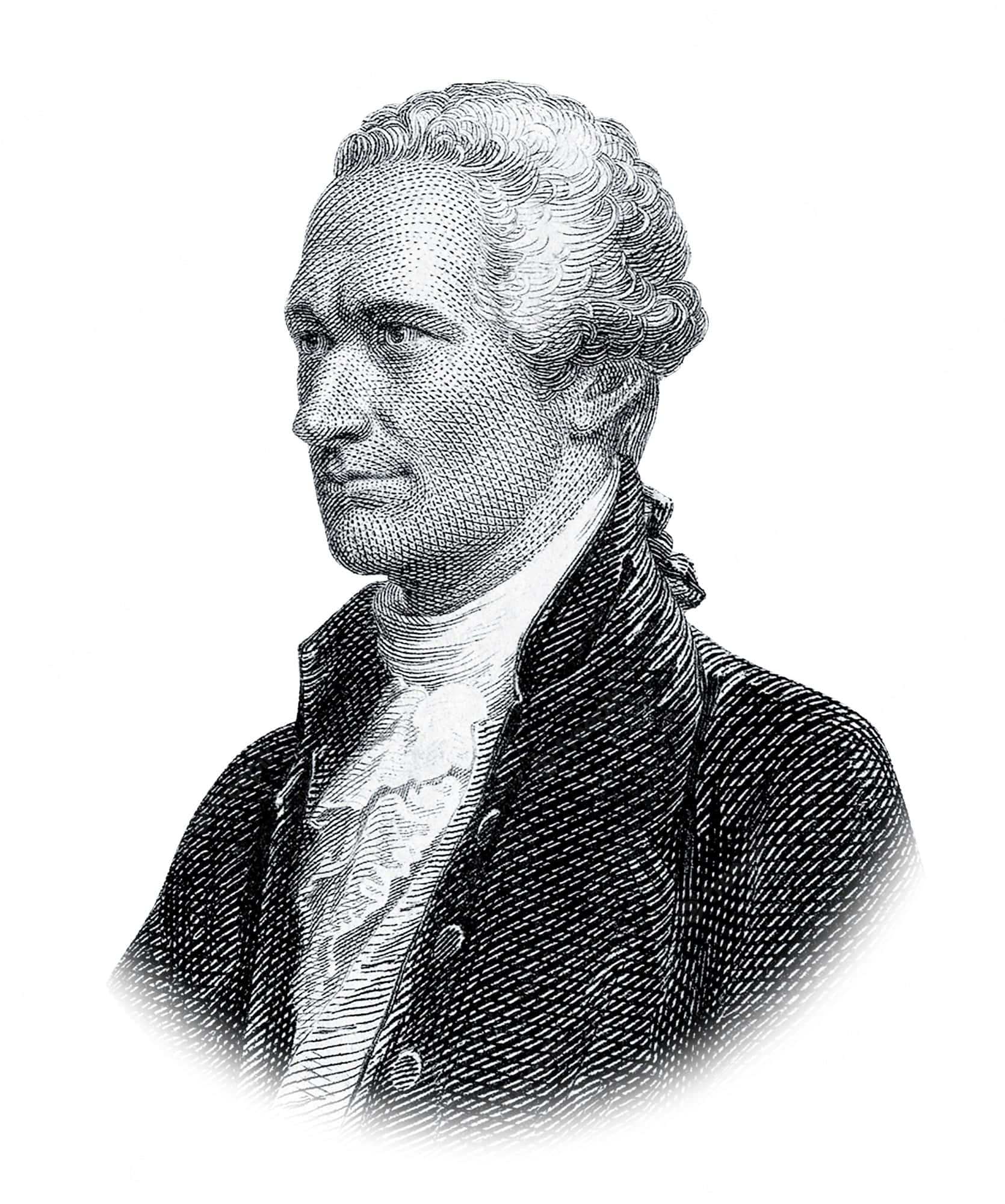 Alexander Hamilton, stigter van Amerika se finansiële stelsel Muurpapier
