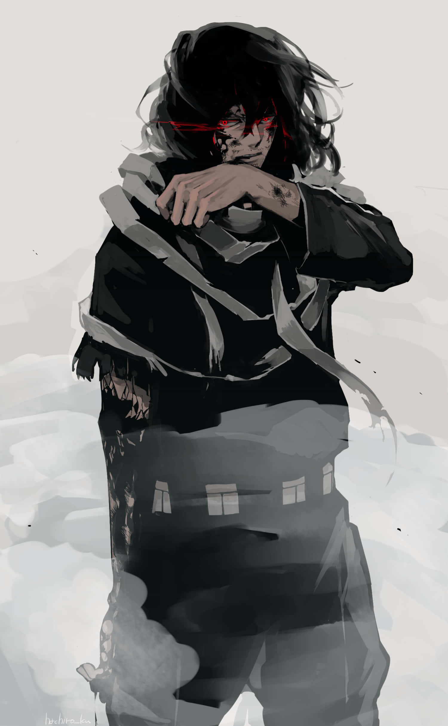 All-Might is niks vir Shota Aizawa nie Muurpapier