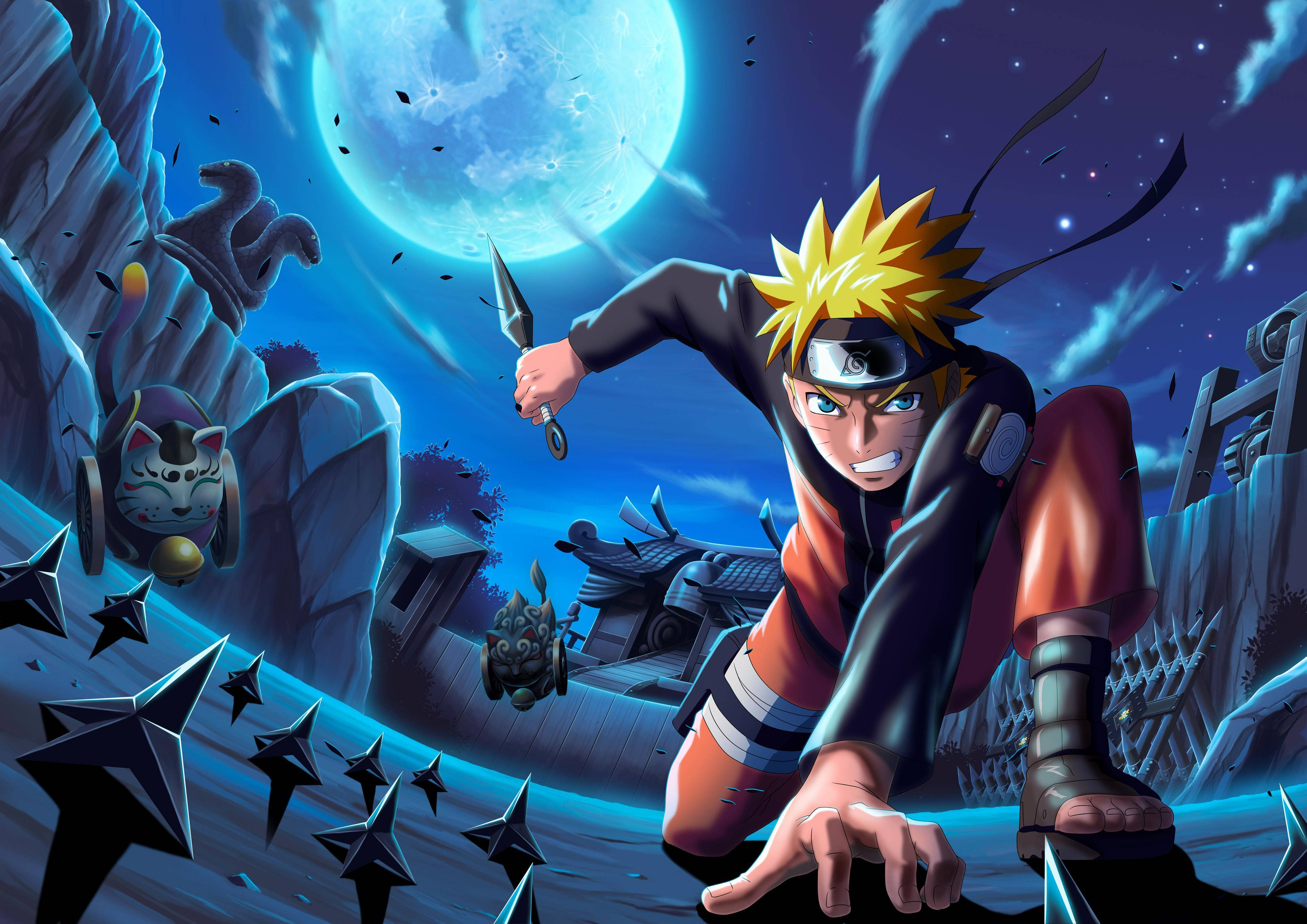 Alle Anime Ninja Karakter Naruto Muurpapier