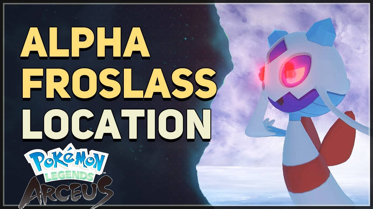 Alpha Froslass Ligging Muurpapier