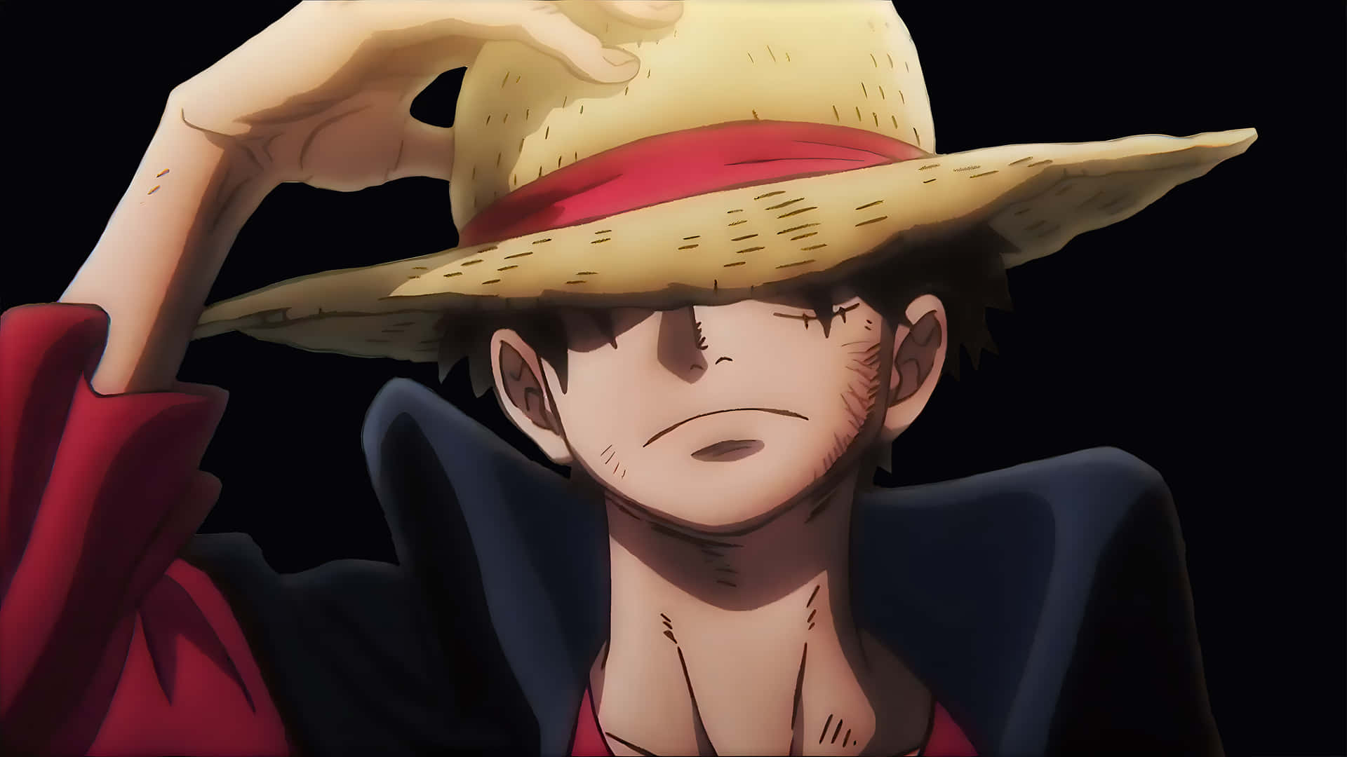 Alternatiewe Profielfoto Luffy Muurpapier