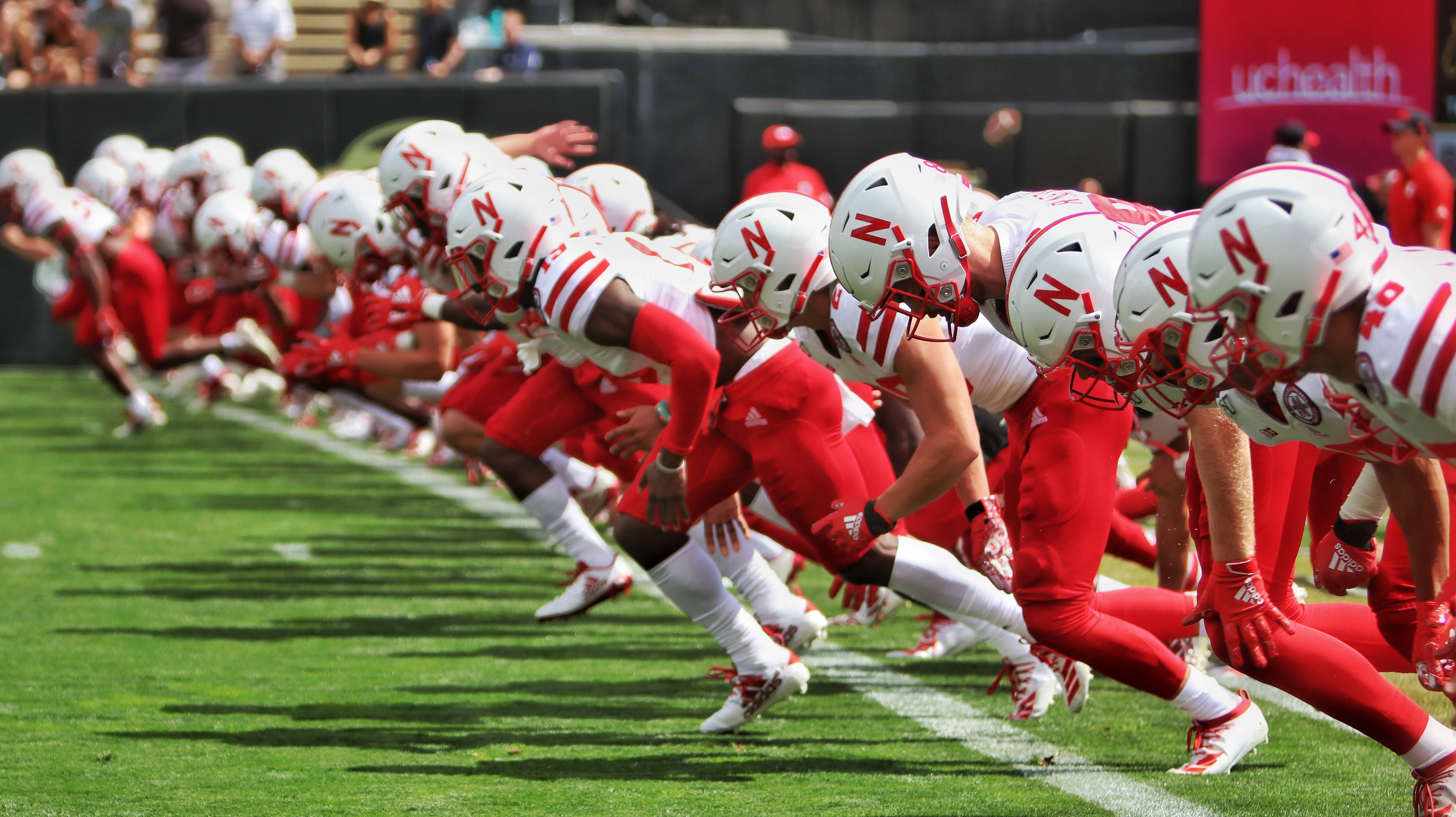 Amerikaanse Sokker Nebraska Cornhuskers Muurpapier