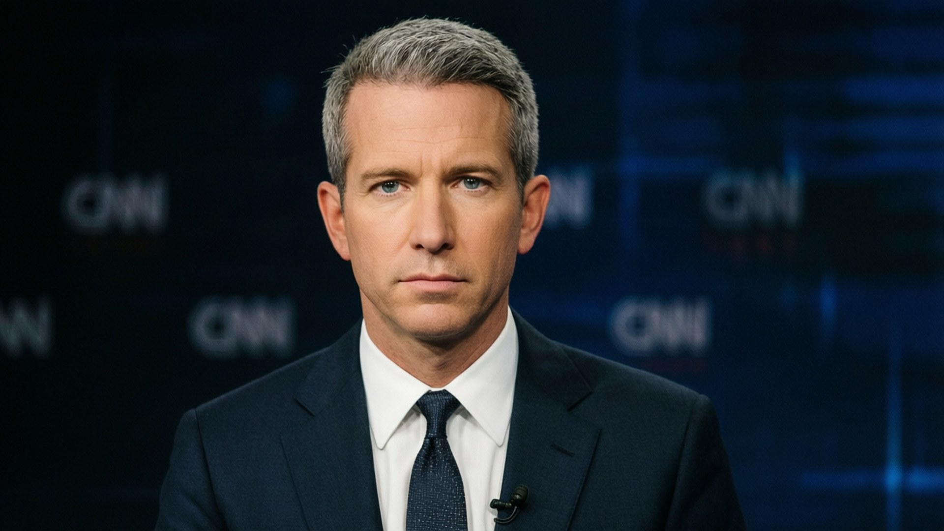 Anderson Cooper Portret Muurpapier