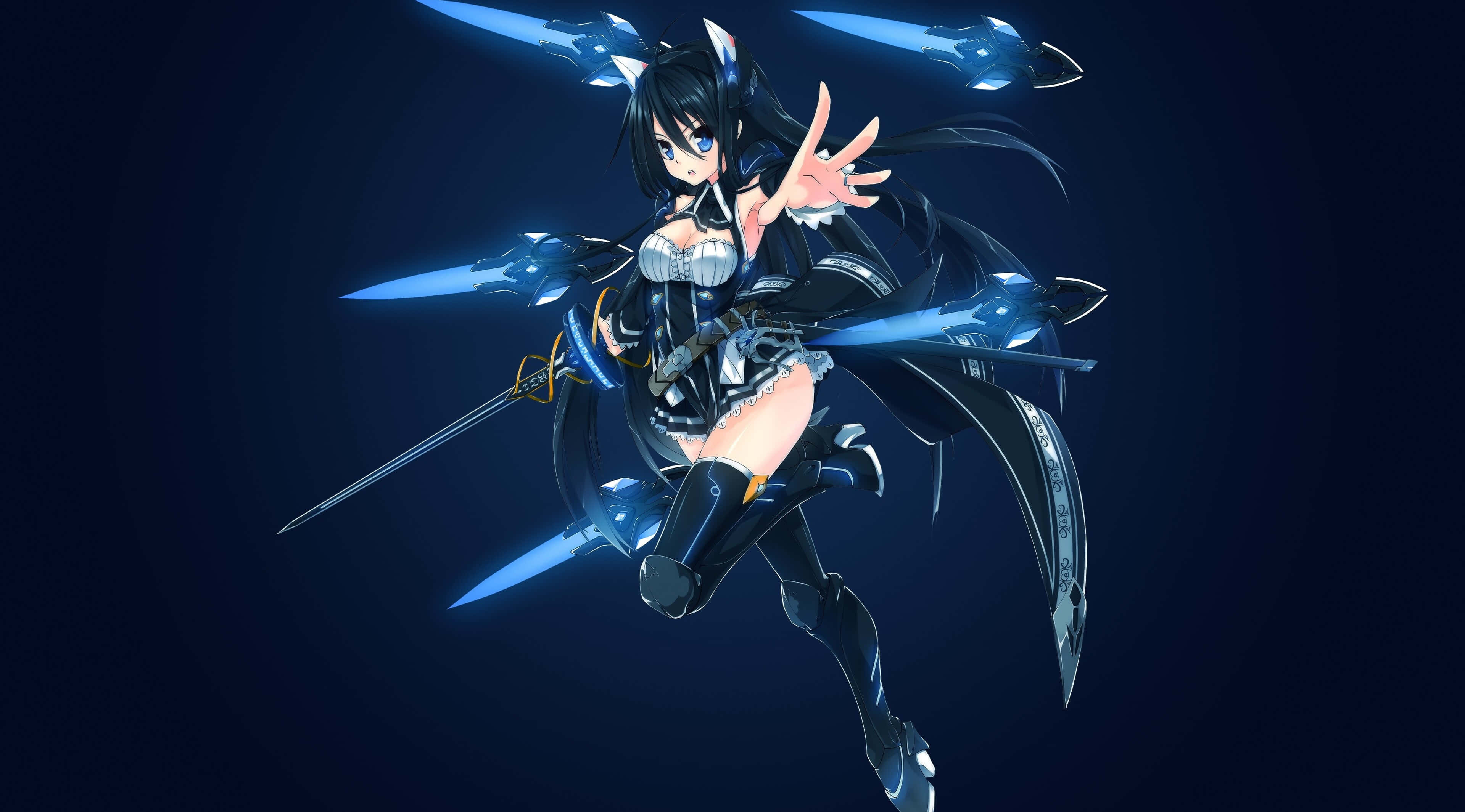 Anime 4K agtergrond Muurpapier